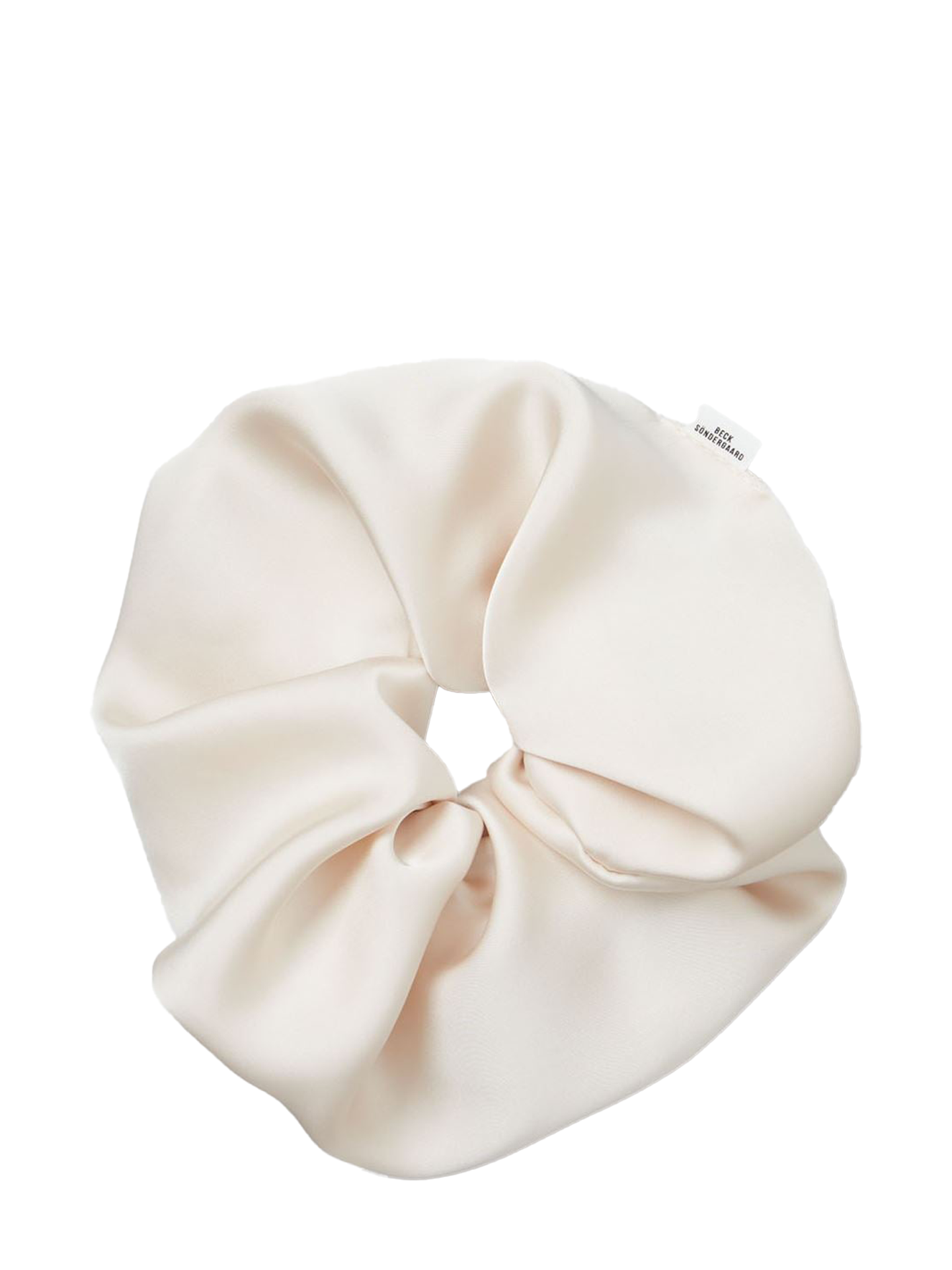 Thick Solid Satin Scrunchie