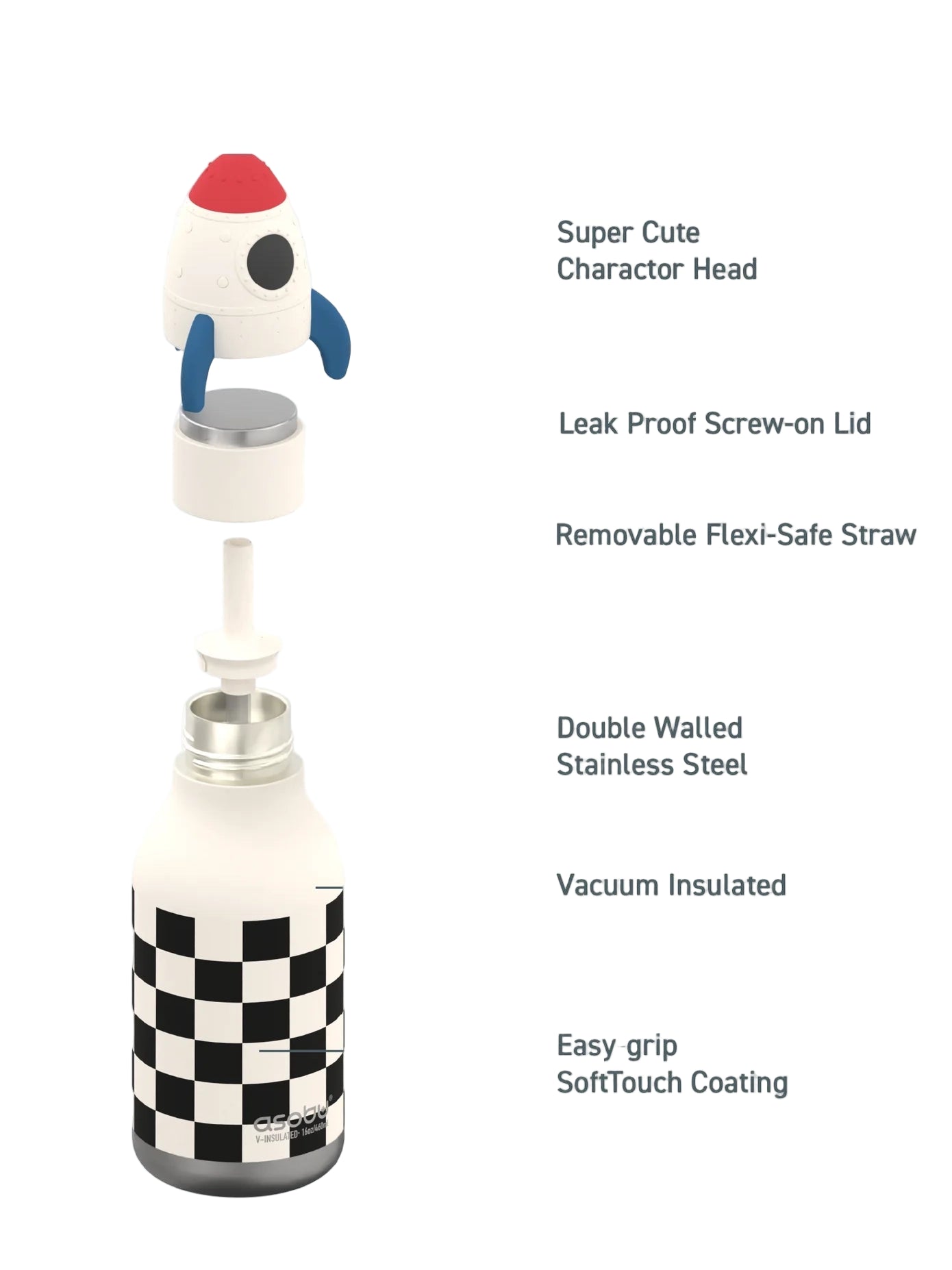 Rocket Bestie bottle (0,45L)