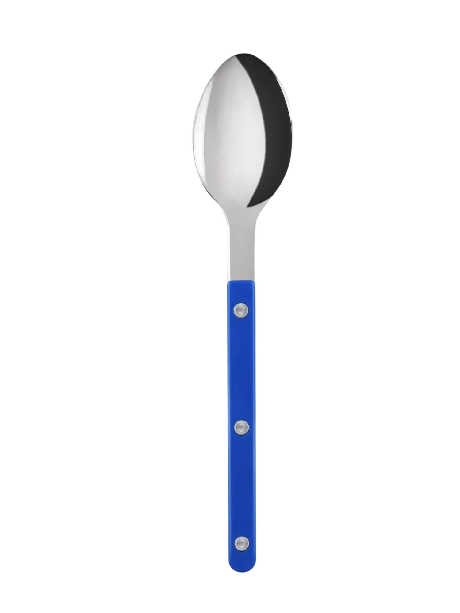 Bistrot soup spoon, solid lapis blue