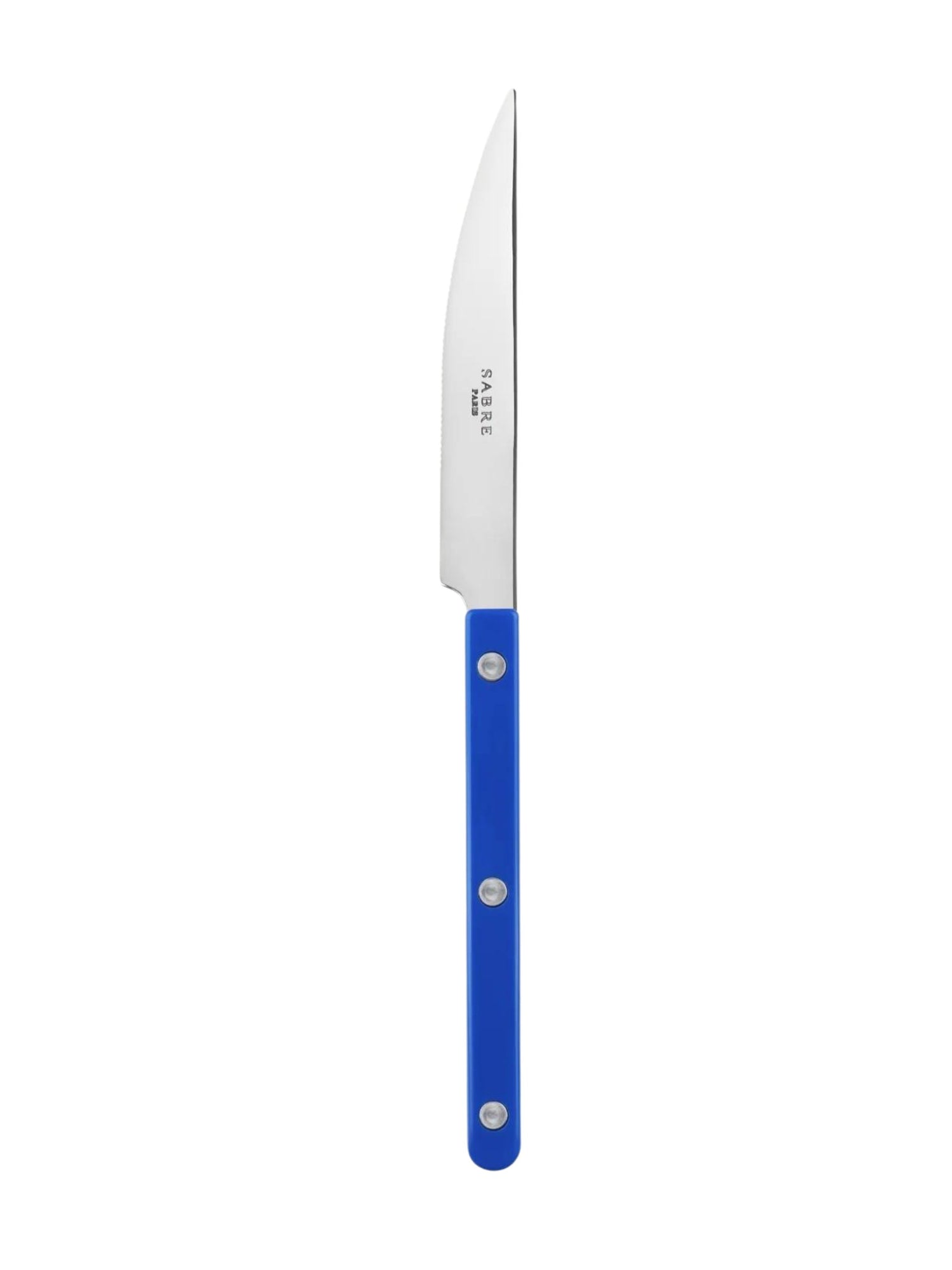 Bistrot dinner knife, solid lapis blue