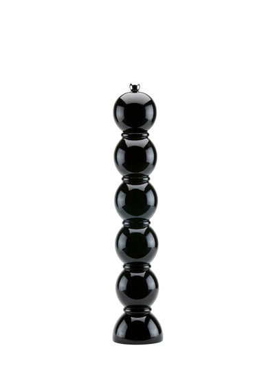 Bobbin salt & pepper mill, black (35cm)
