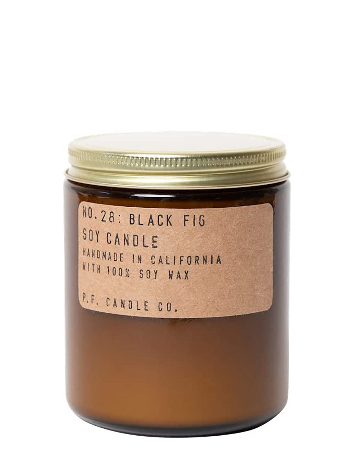 Black Fig - scented soy candle, standard size