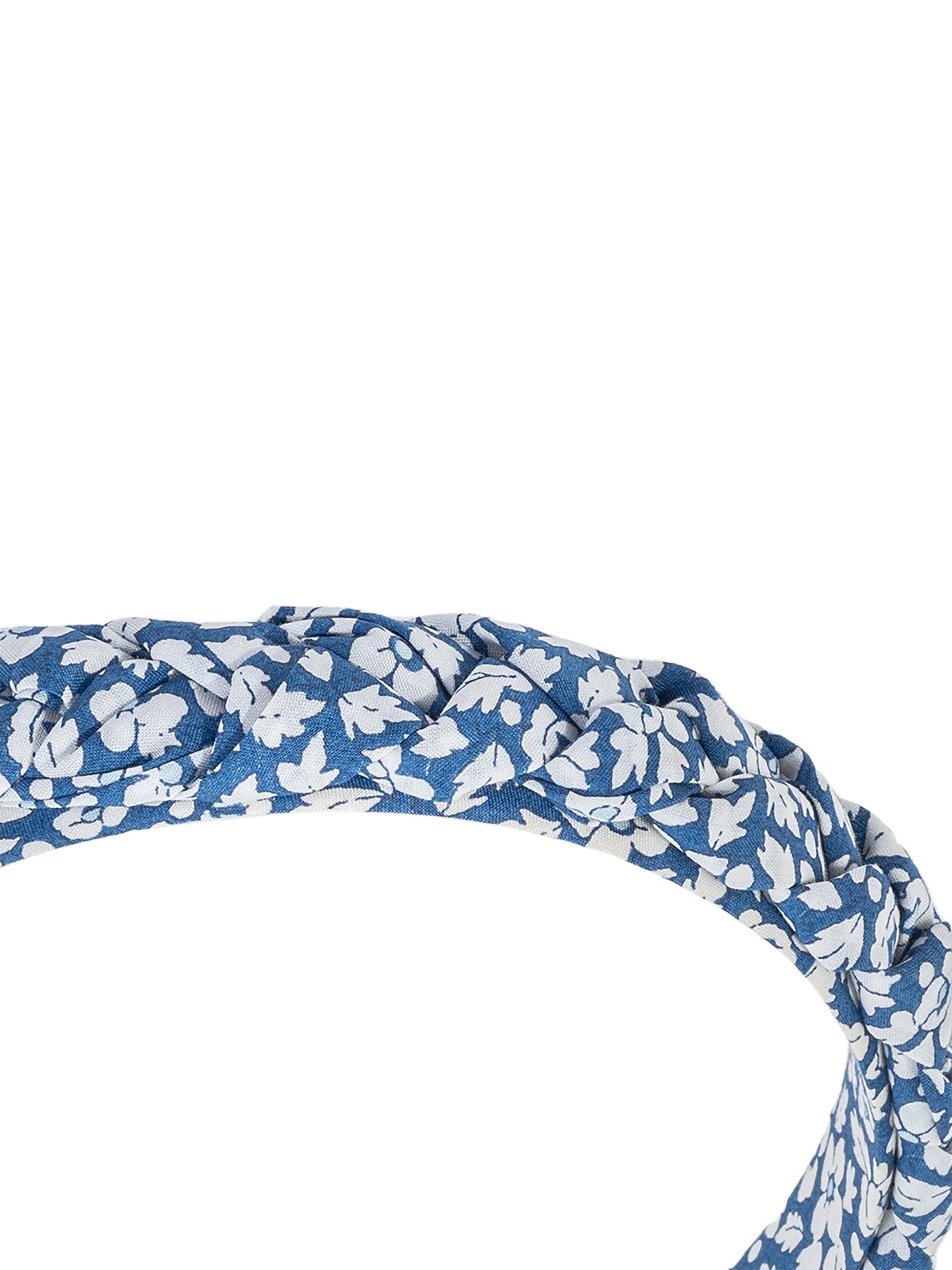 Braided Hairband, Liberty Feather Blue