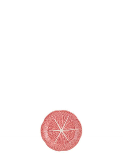 Cabbage side plate, pink (19 cm)