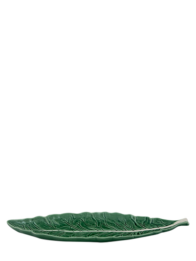 Cabbage narrow leaf plate, green (40 cm)