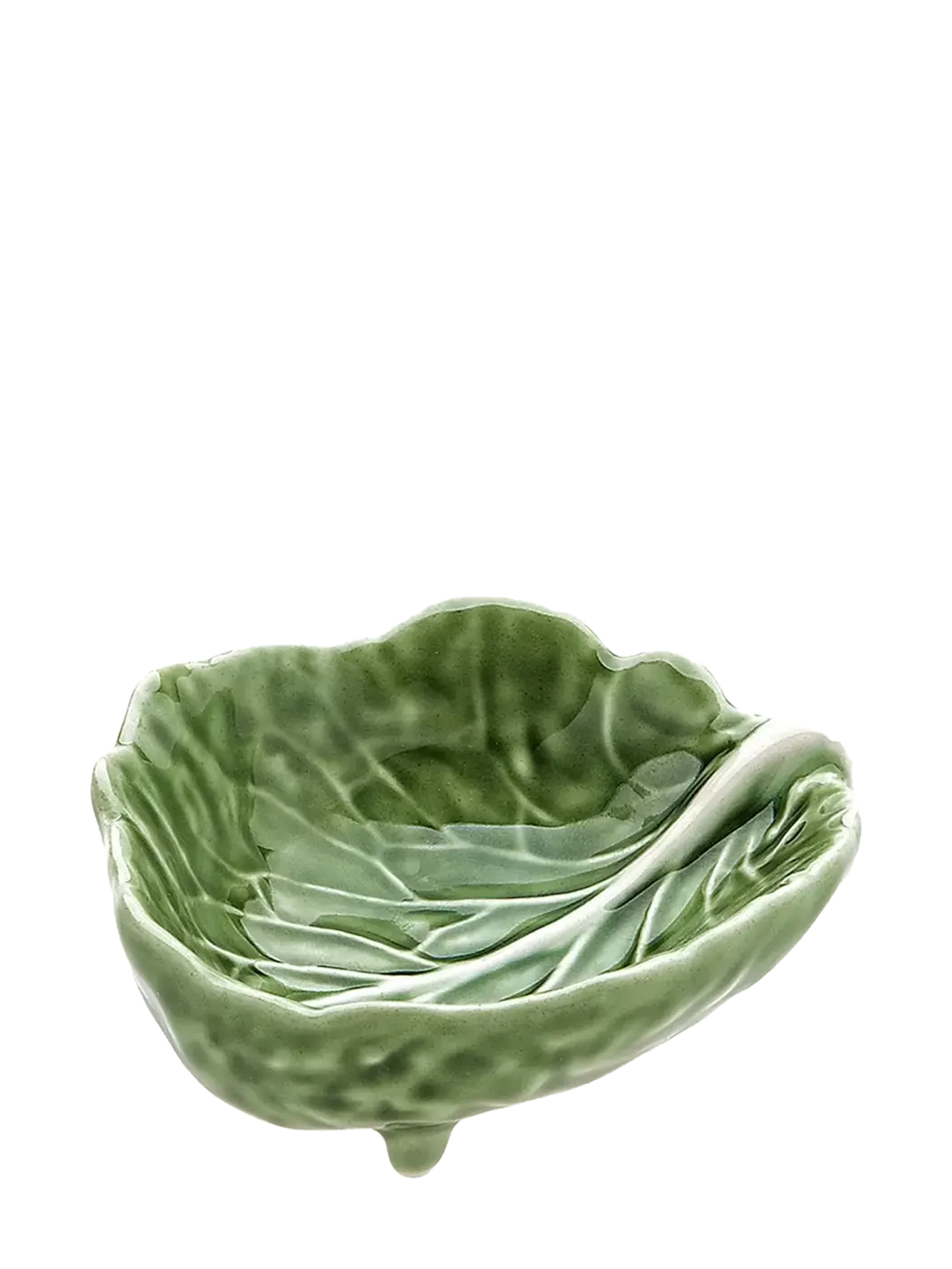 Small leaf bowl (9cm), green - Cabbage