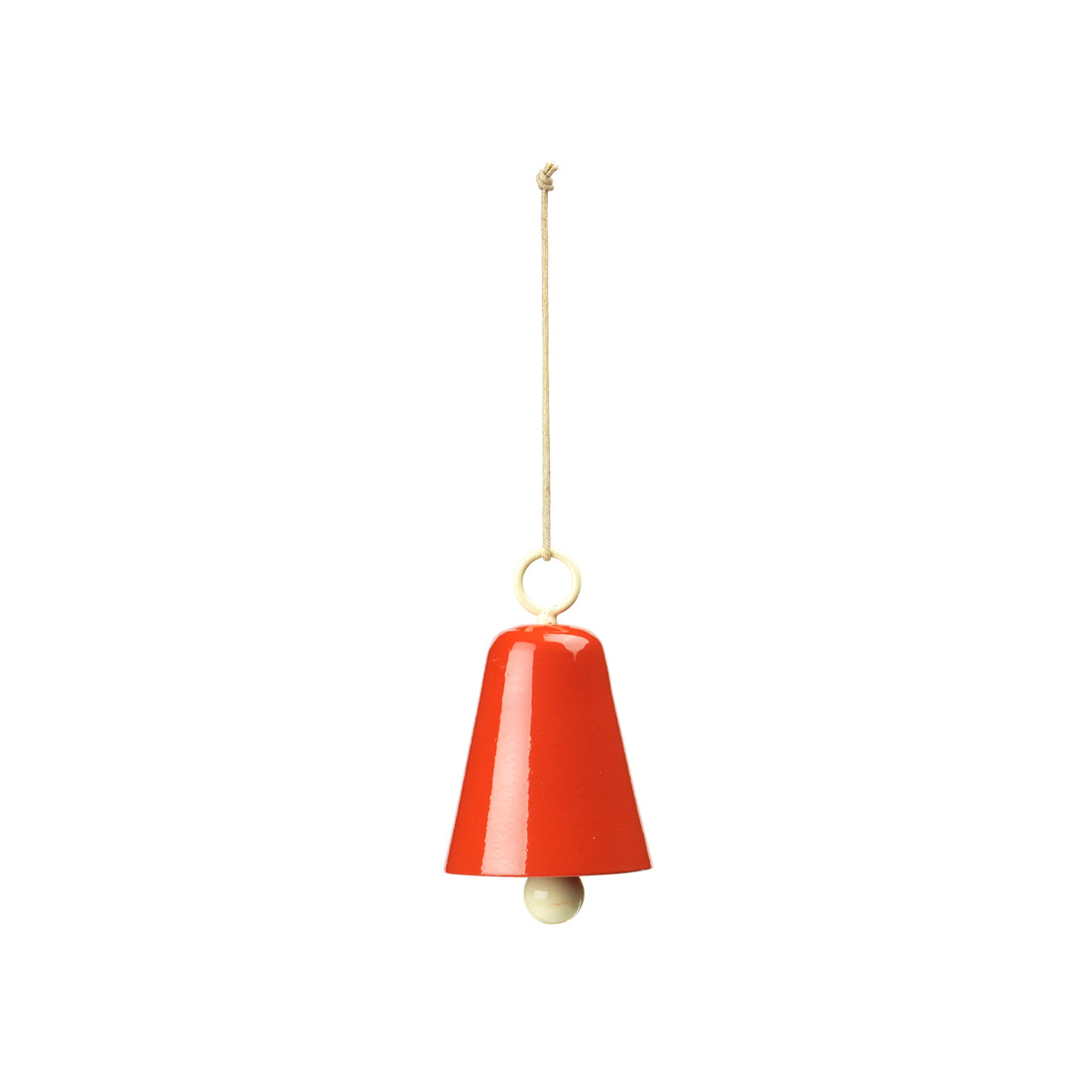 Bell Ornament, blue or orange