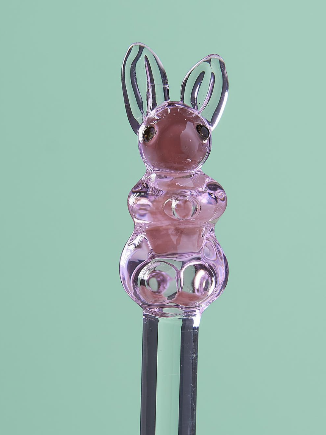 Bunny Glass Spoon from Animal Farm Collection