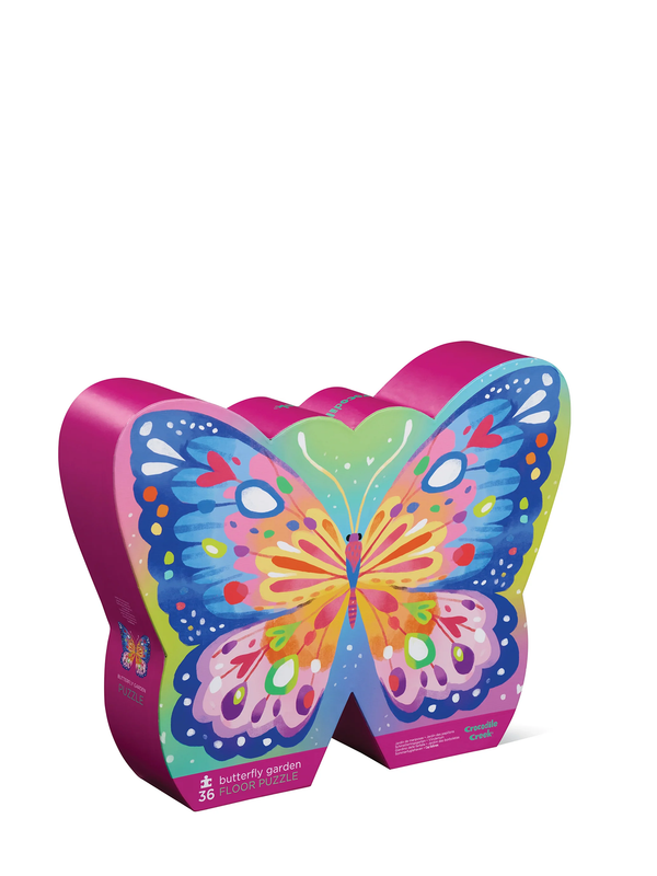 Butterfly Garden Floor Puzzle (36 pieces)