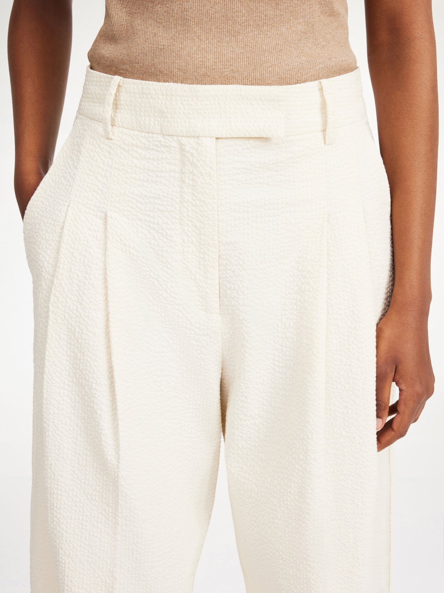 Cymbaria trousers, soft white