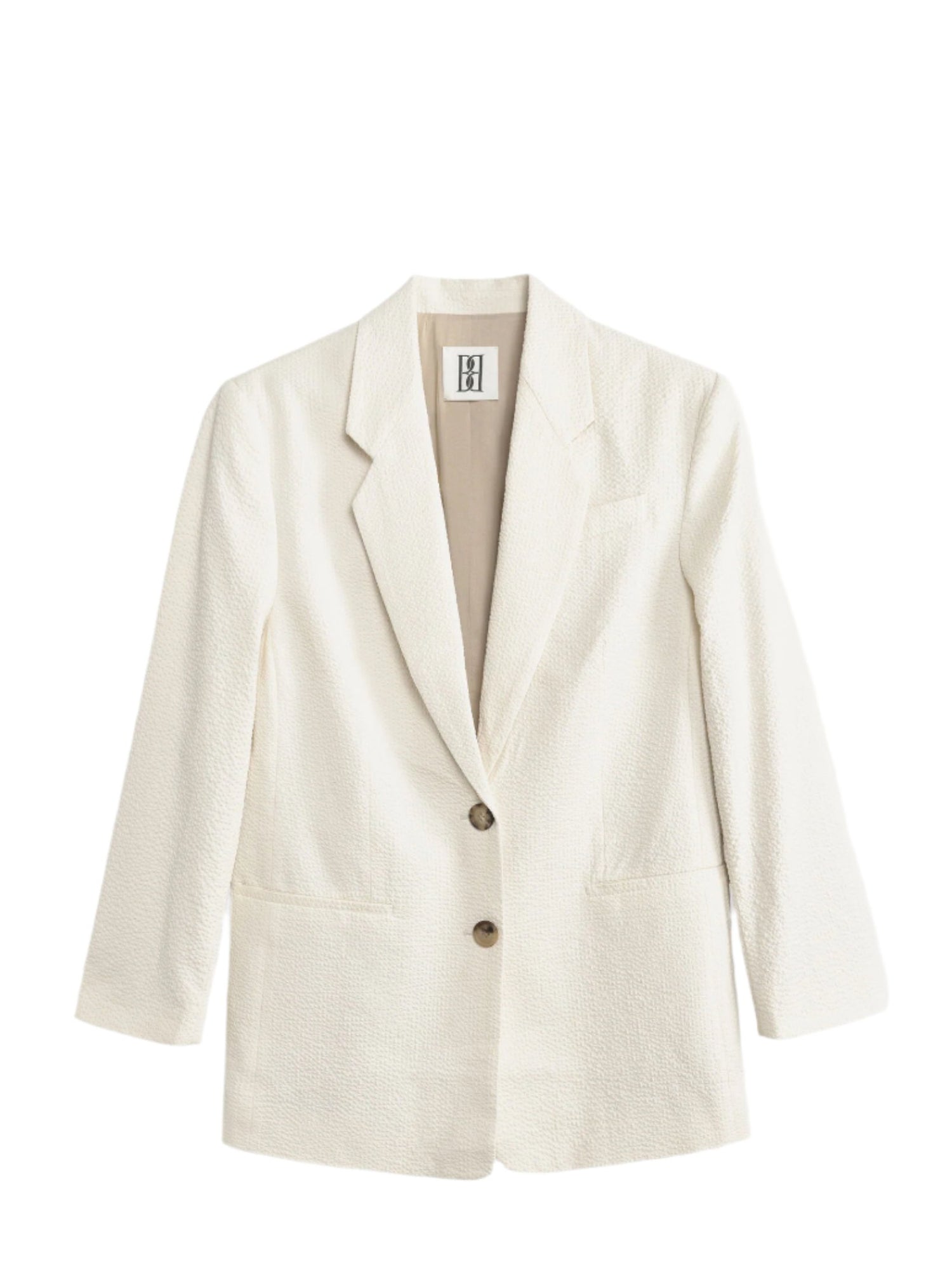 Ophie blazer, soft white