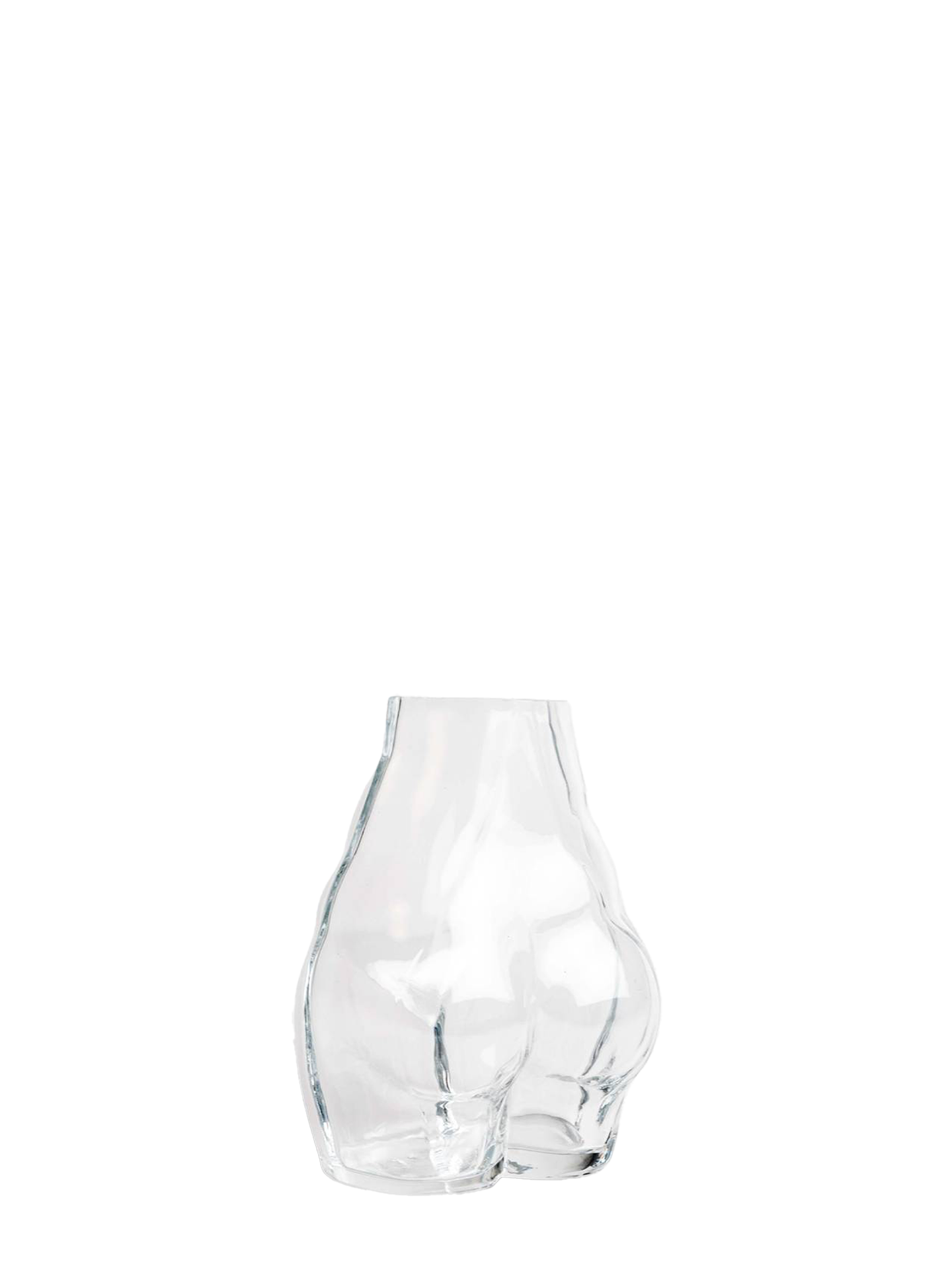 Butt glass vase, small