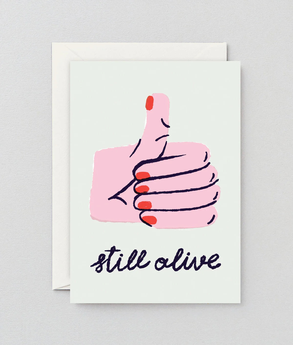 Still Alive birthday card