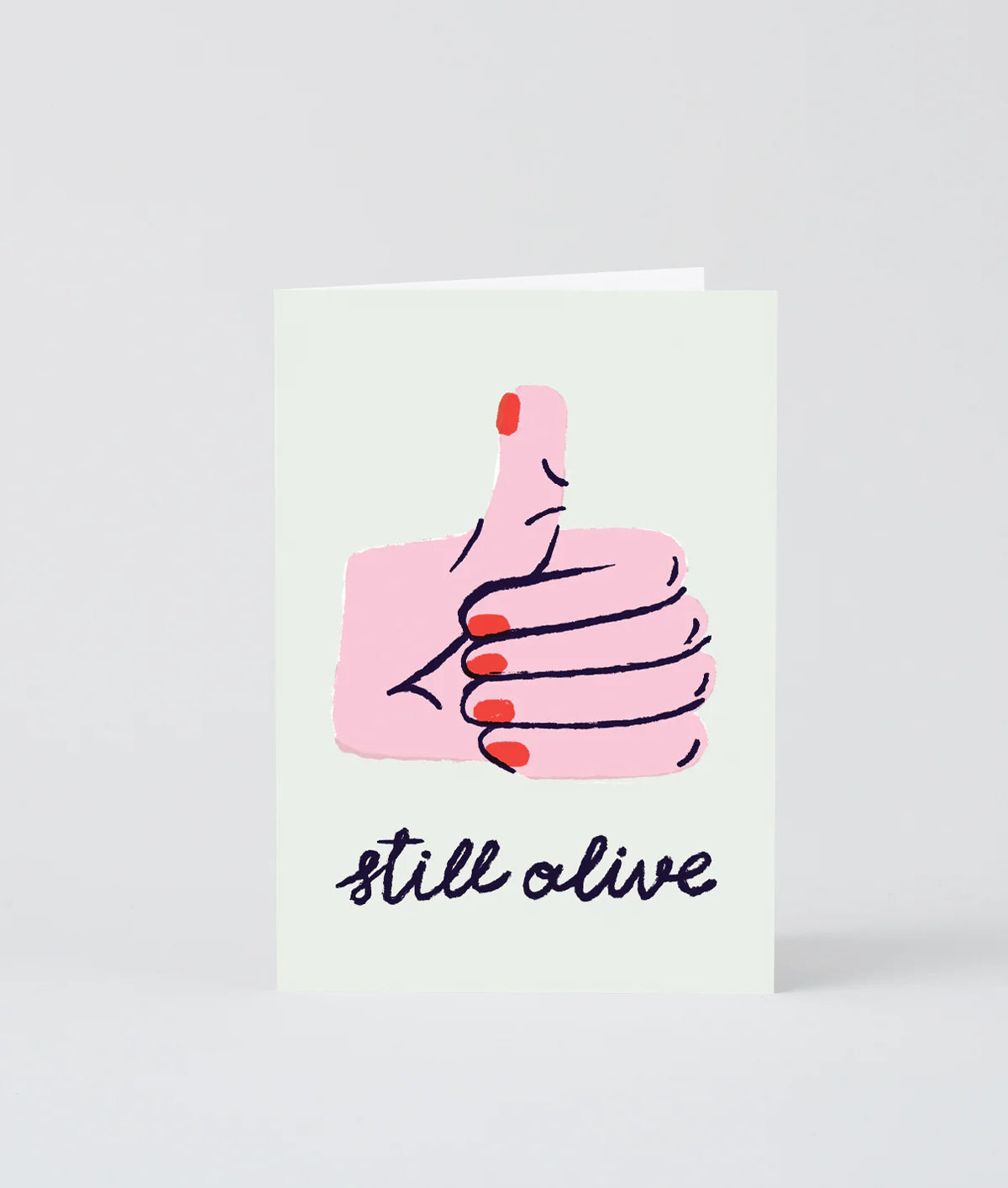 Still Alive birthday card