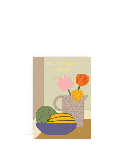 Happy new home, new home card