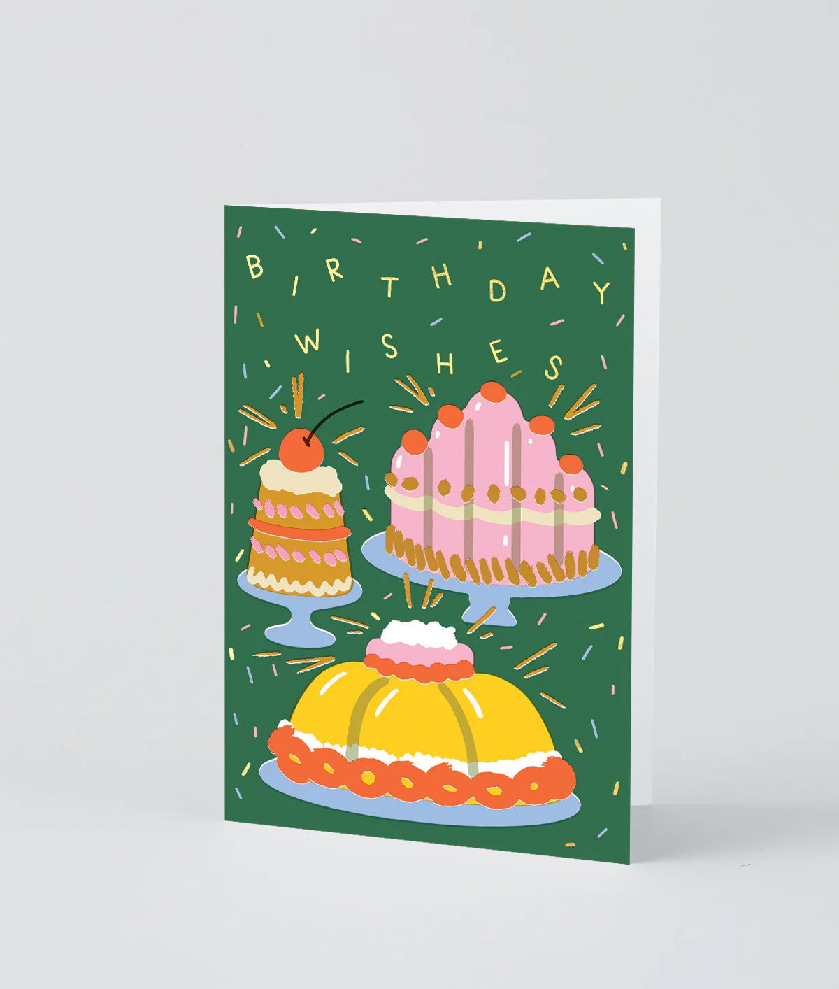 Birthday wishes cakes birthday card