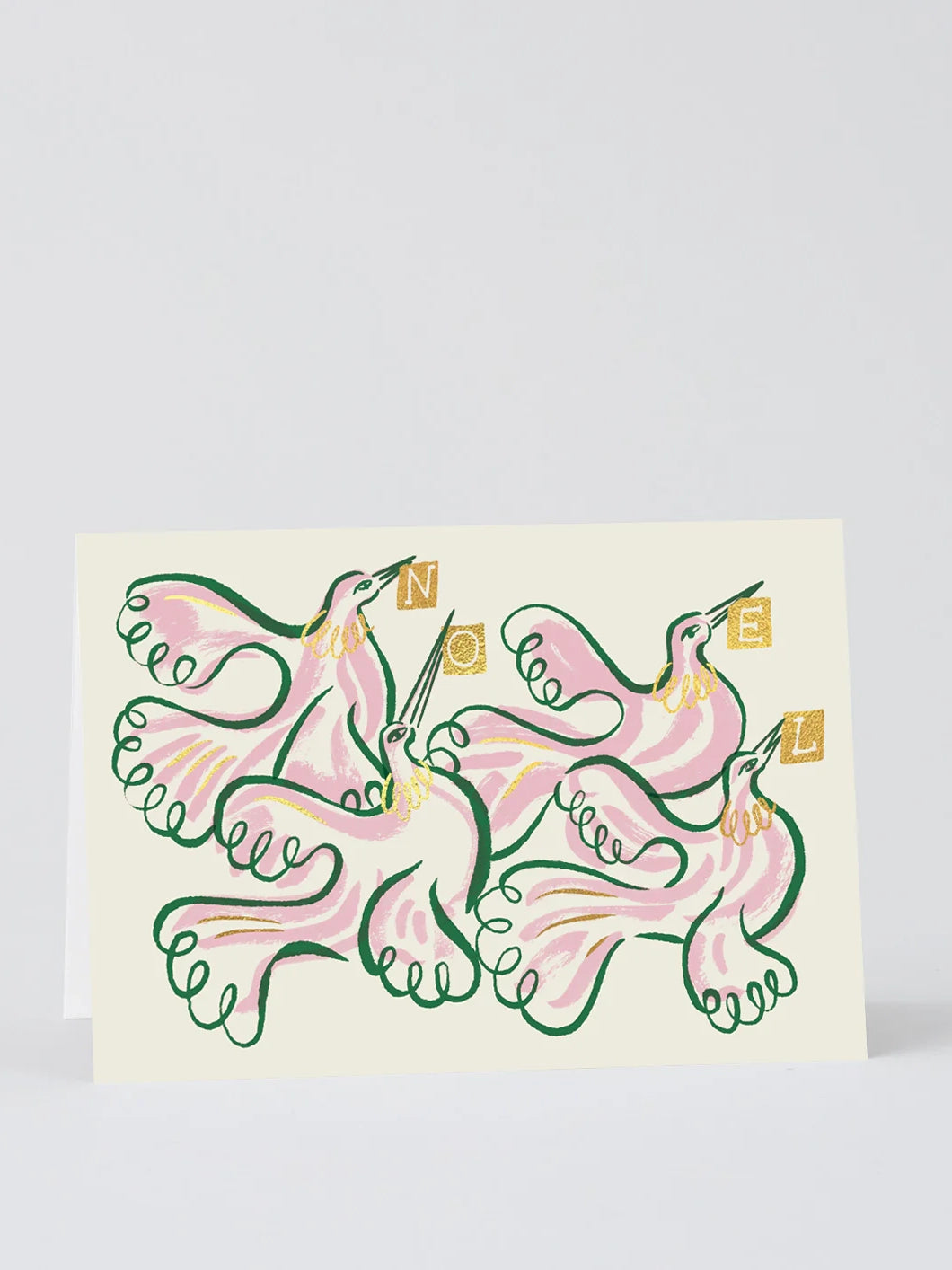 Noel Doves Christmas card