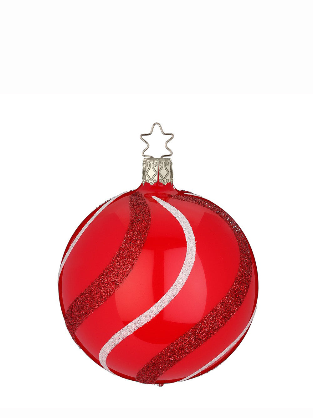 Candy Paradise glass ornament, red (8 cm)