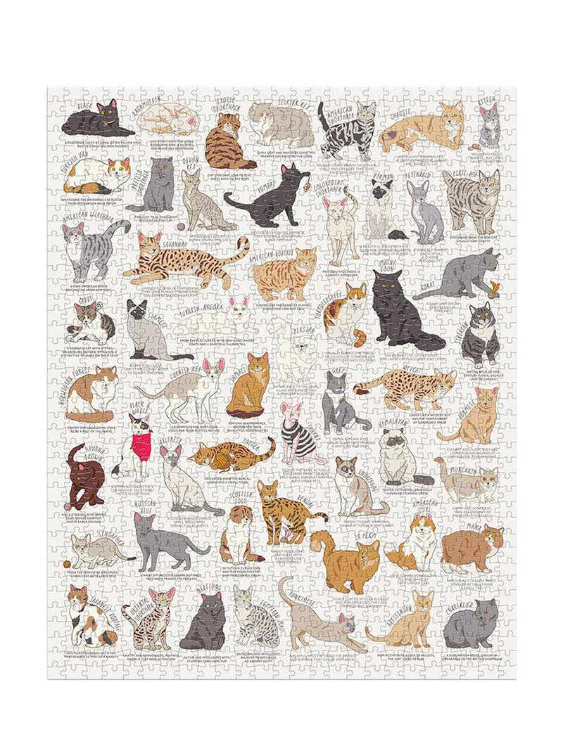 Cat lover's puzzle, 1000 pieces