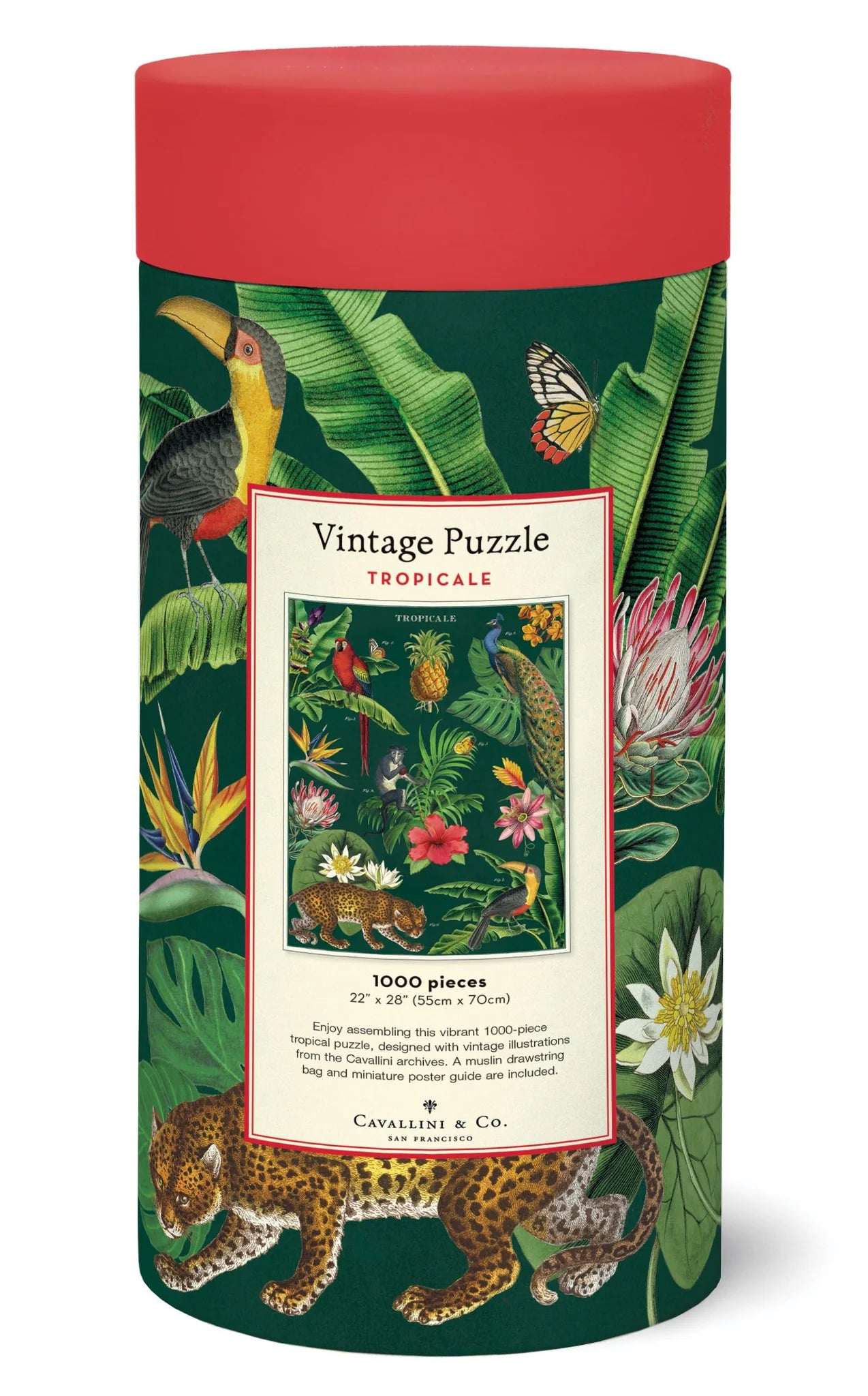 Vintage puzzle, Tropicale (1000 pcs)