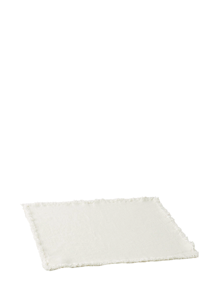 Linen placemat Colorado, white