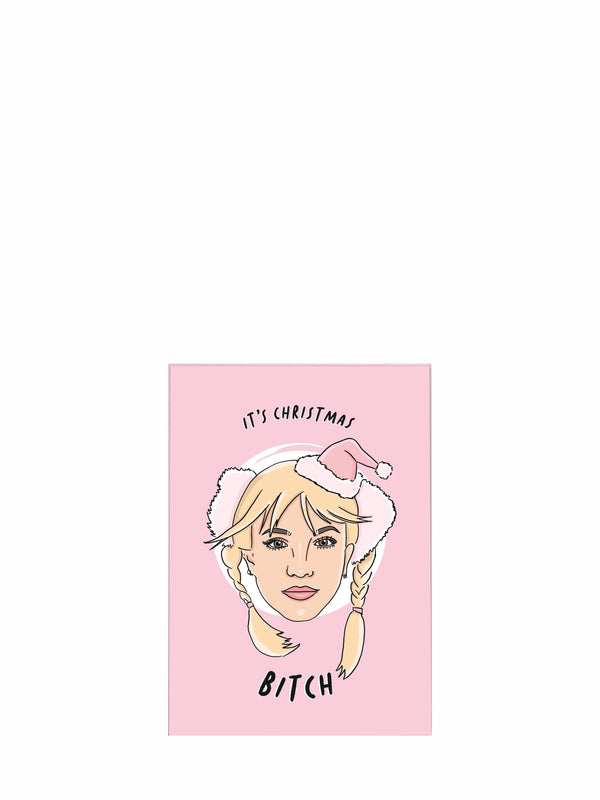Christmas Bitch Christmas card