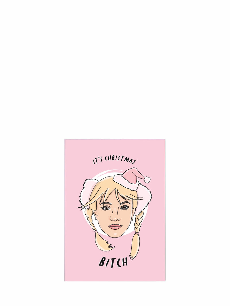 Christmas Bitch Christmas card