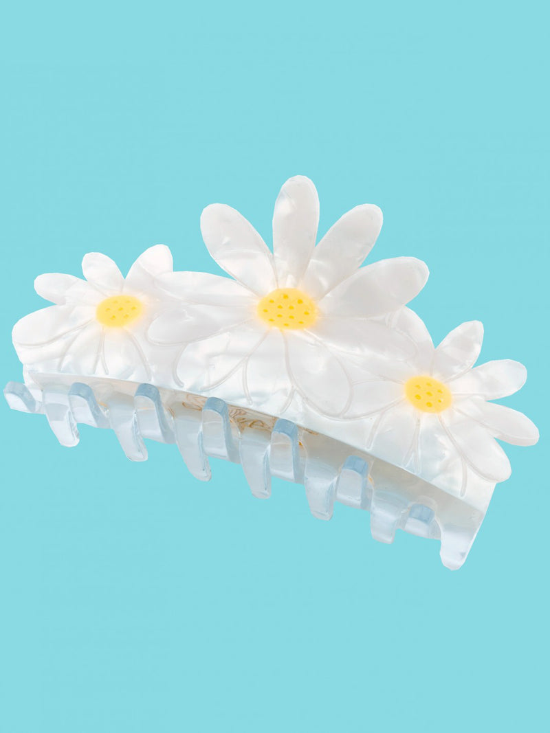 Big daisy hair claw