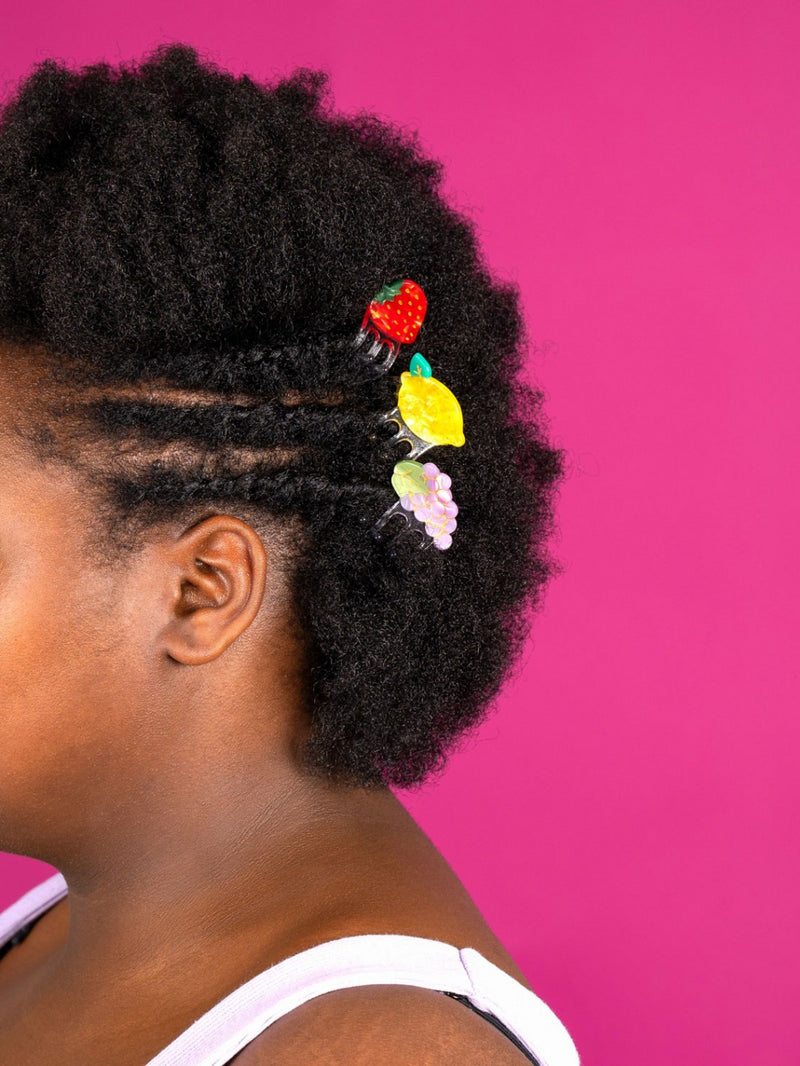 Strawberry mini hair claw