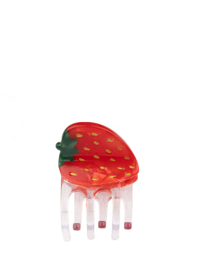 Strawberry mini hair claw