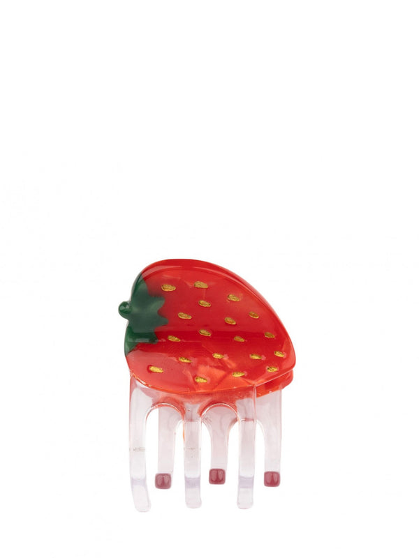 Strawberry mini hair claw
