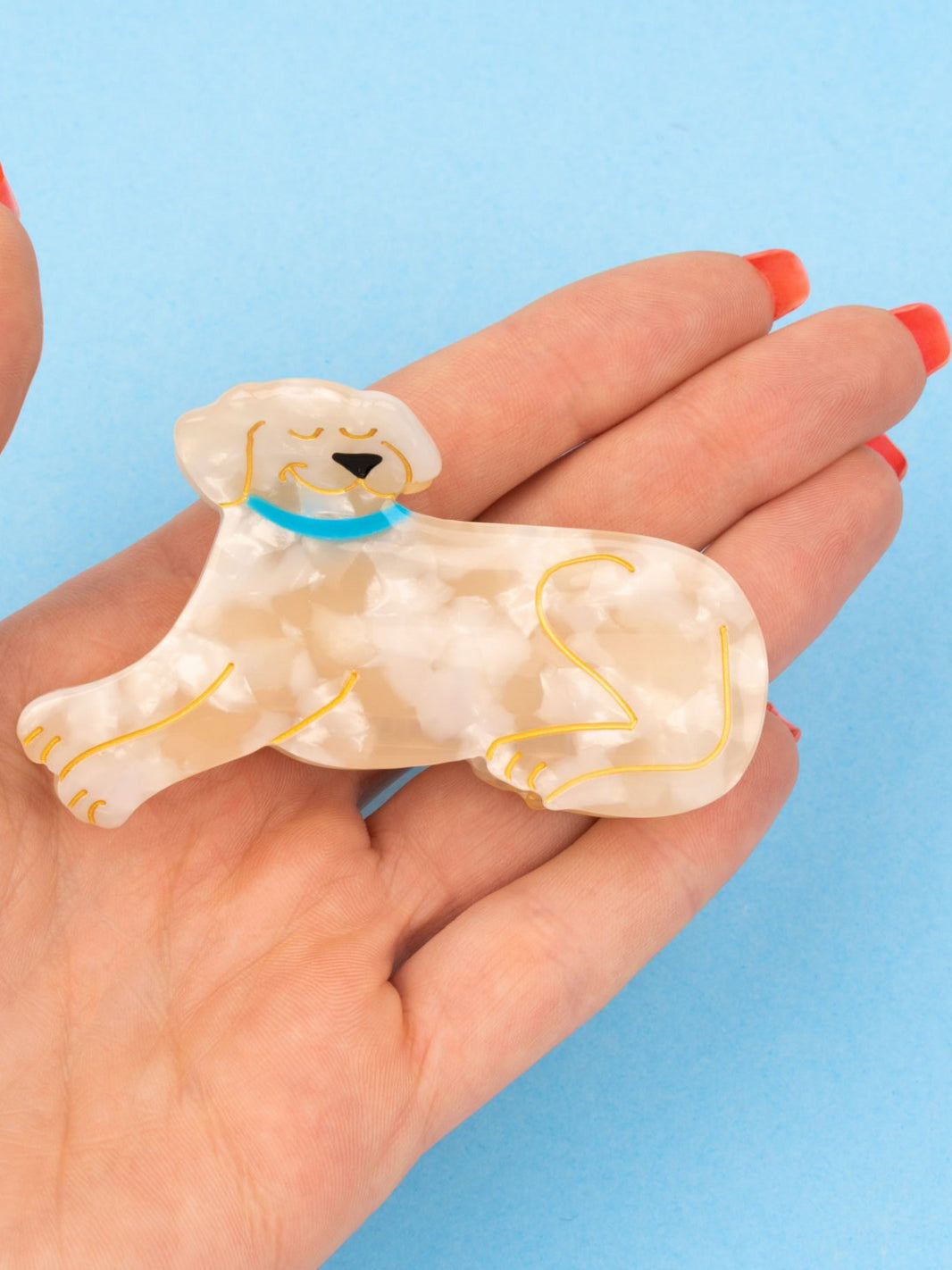 Labrador hair claw