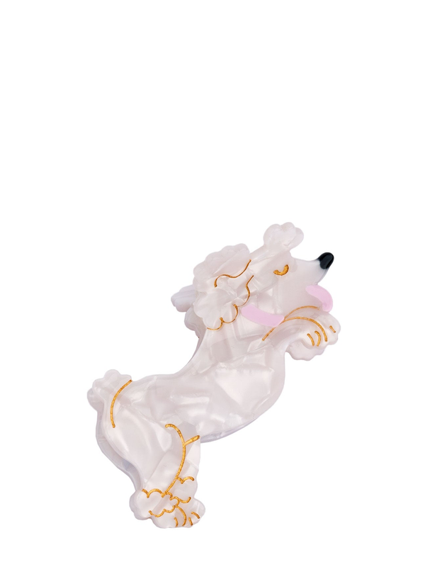 Poodle hair claw