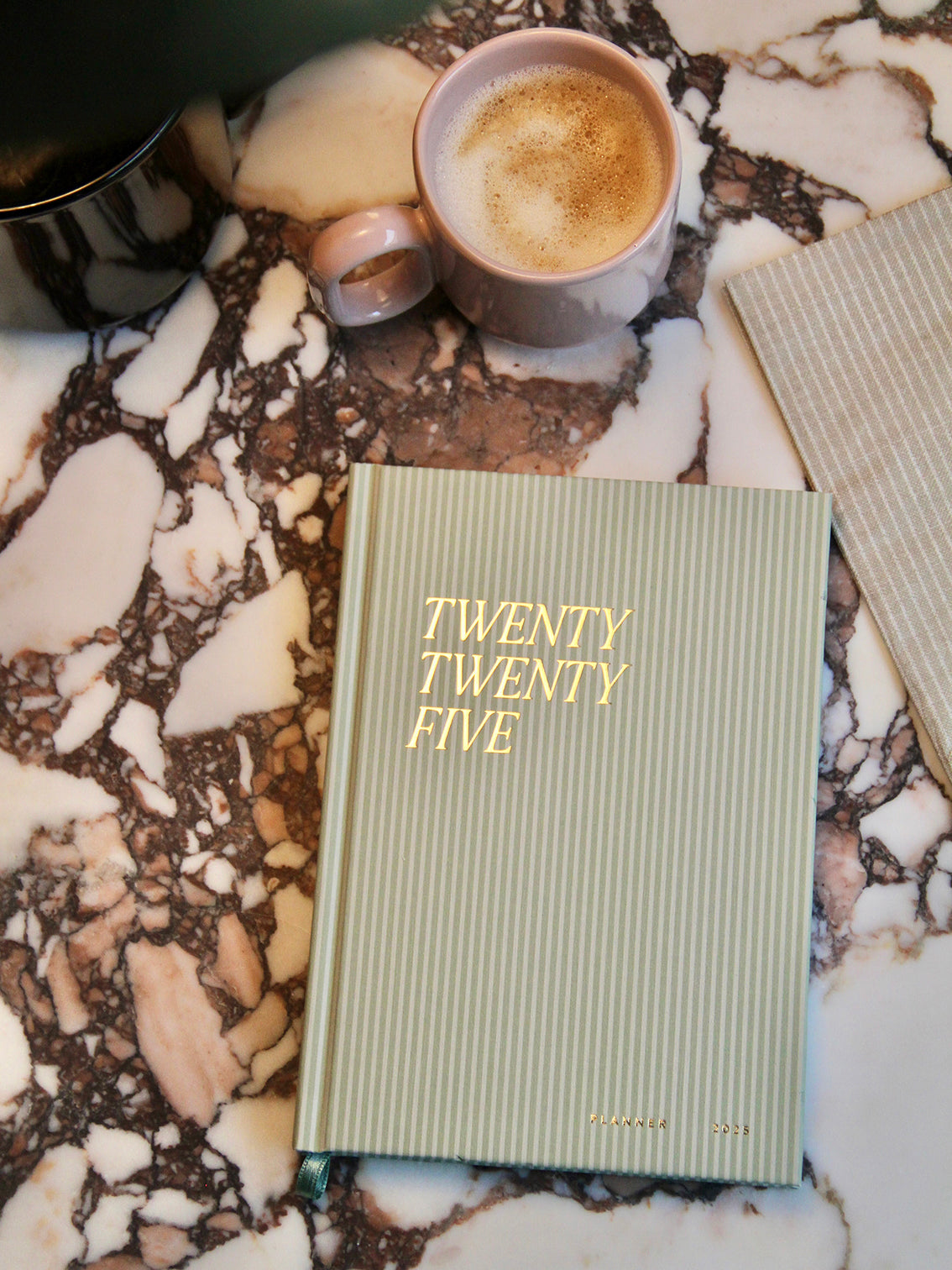 Calendar Twenty Twenty Five, green or beige