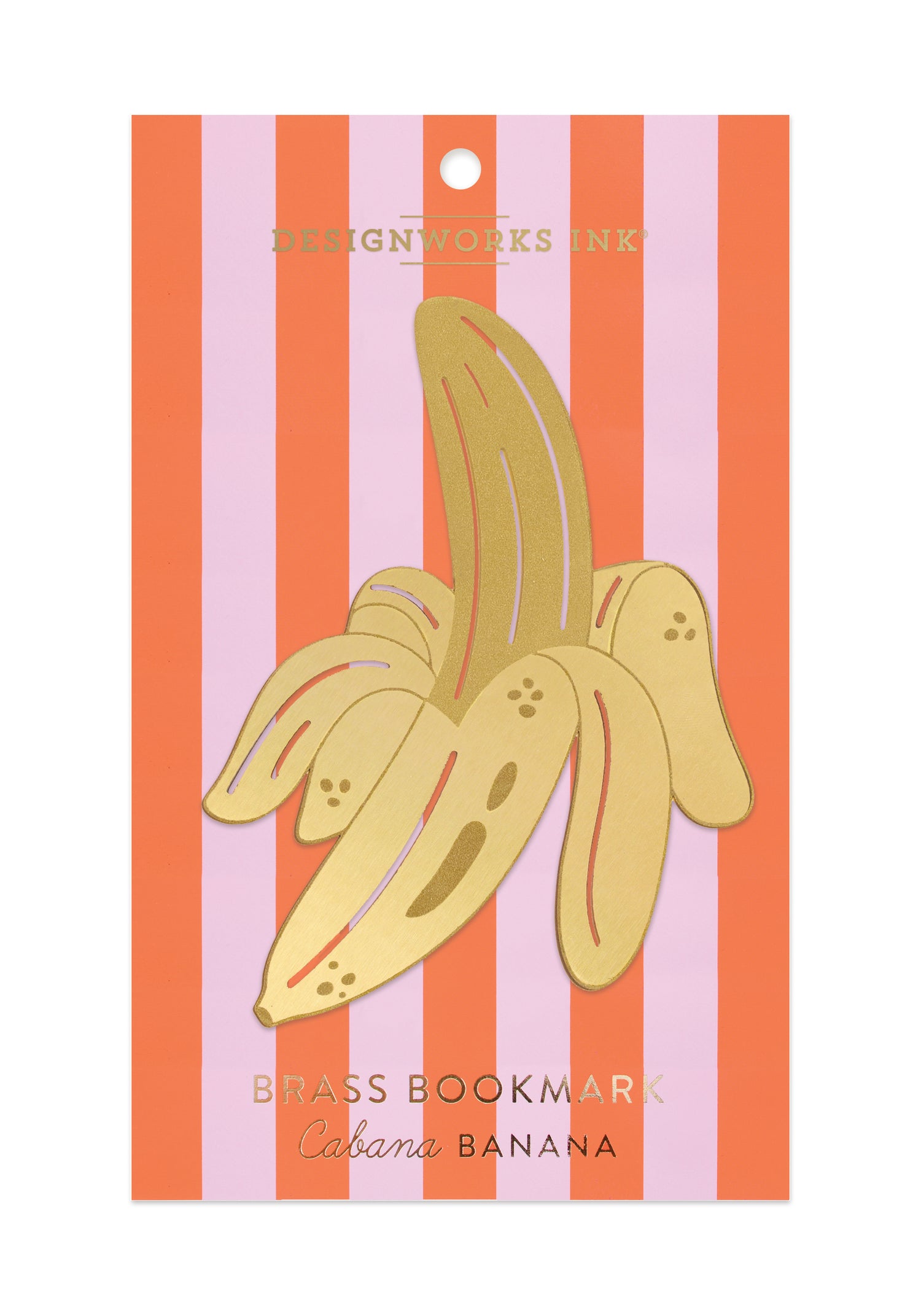 Cabana Banana Large Metal Bookmark