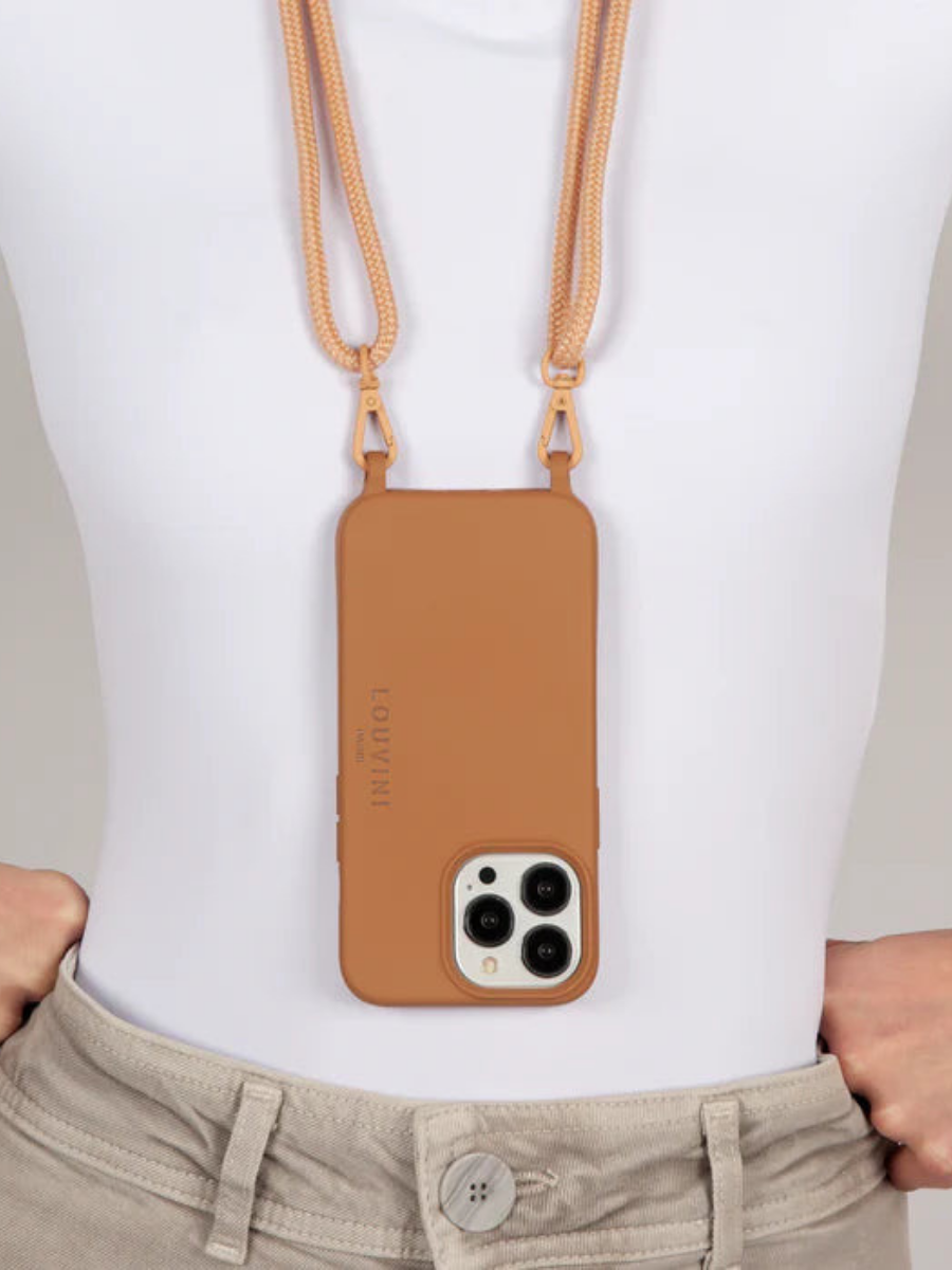 Milo iPhone case, cinnamon