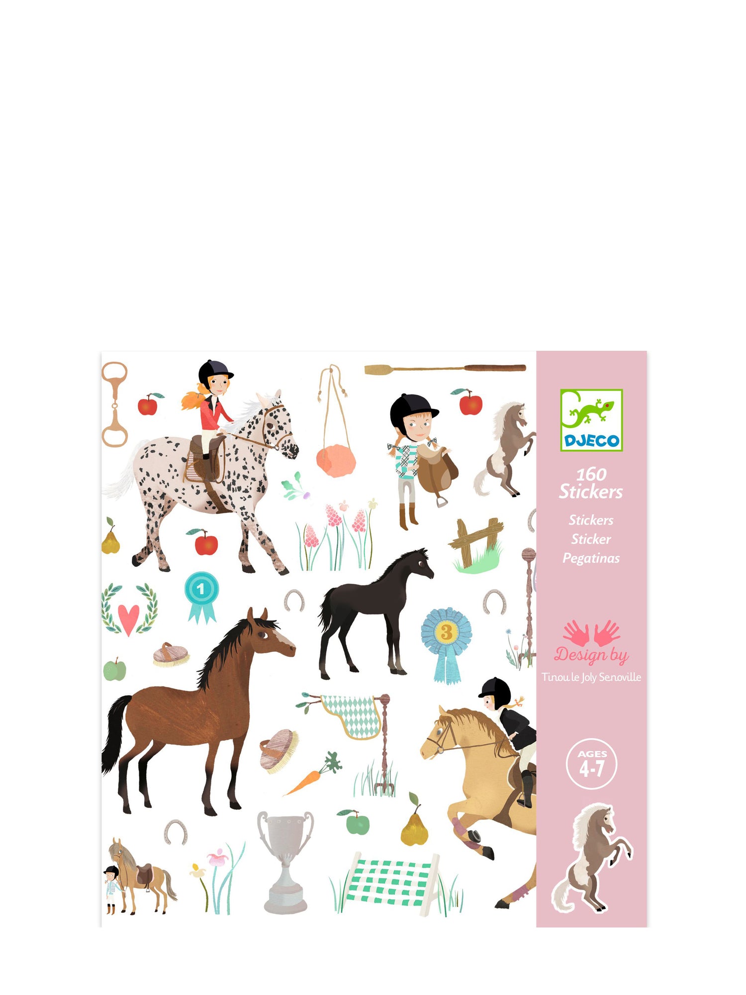 Horses, 160 stickers