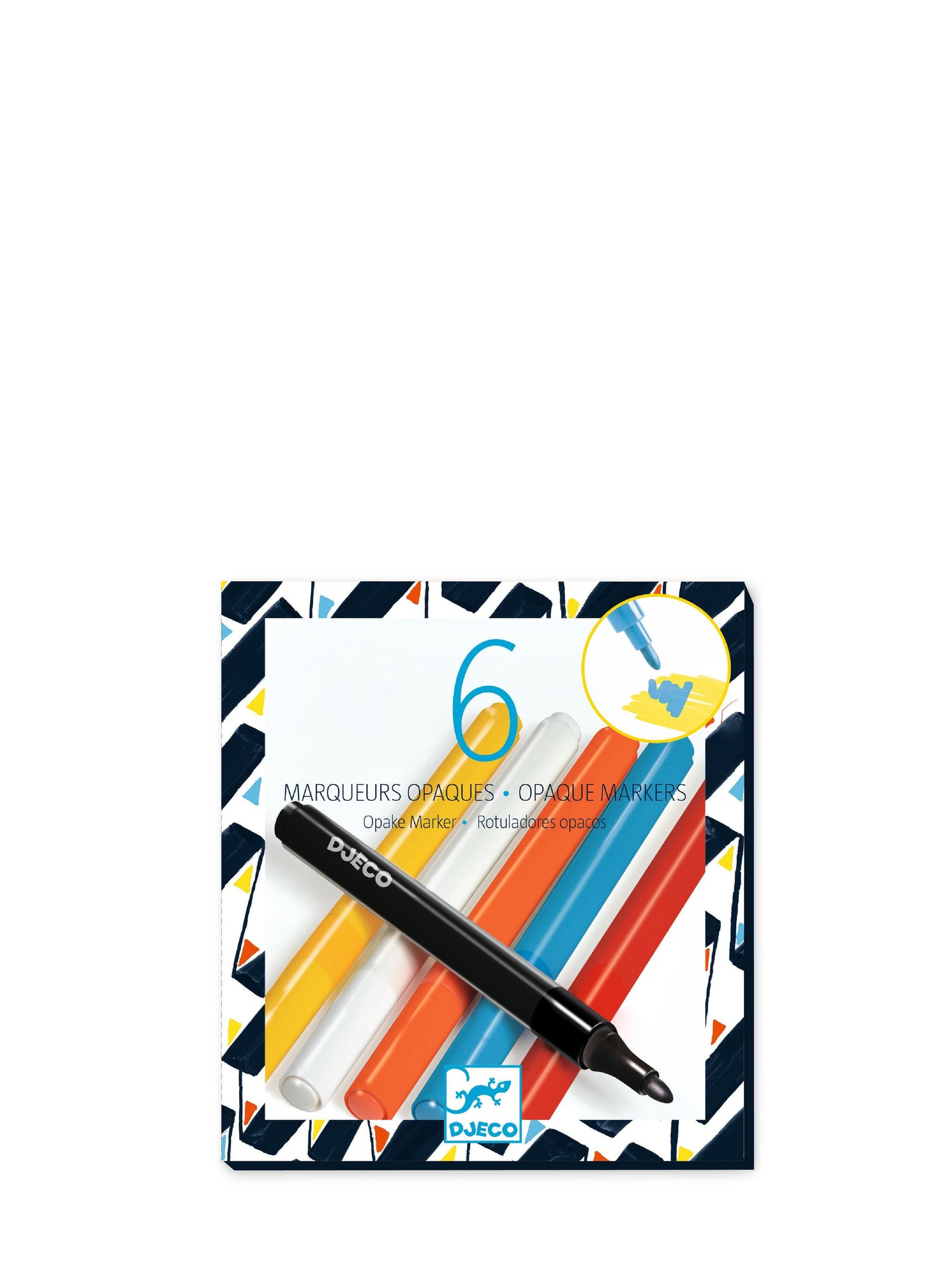 Opaque marker set of 6, Street Art