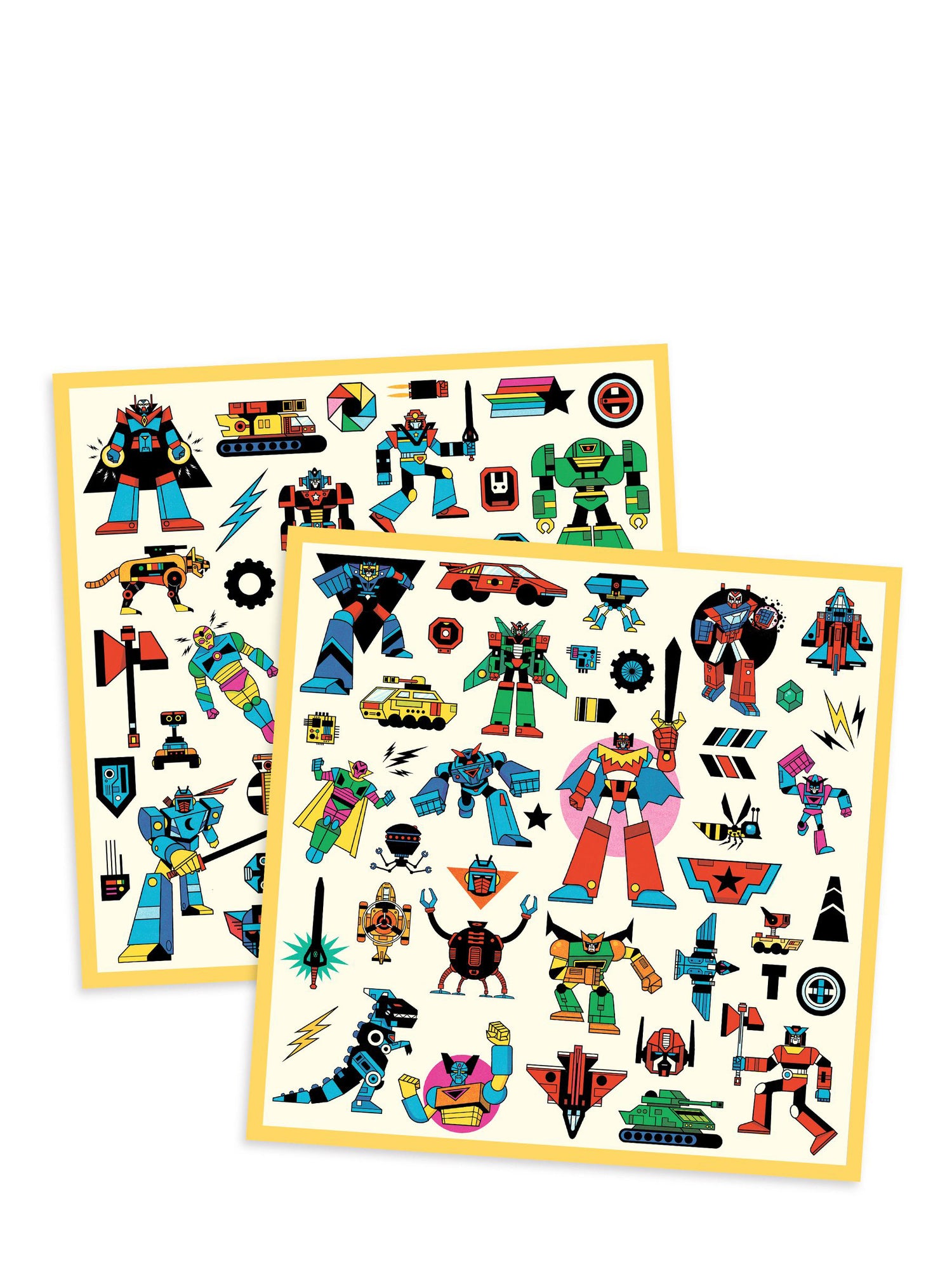 Robots stickers (160 pcs)