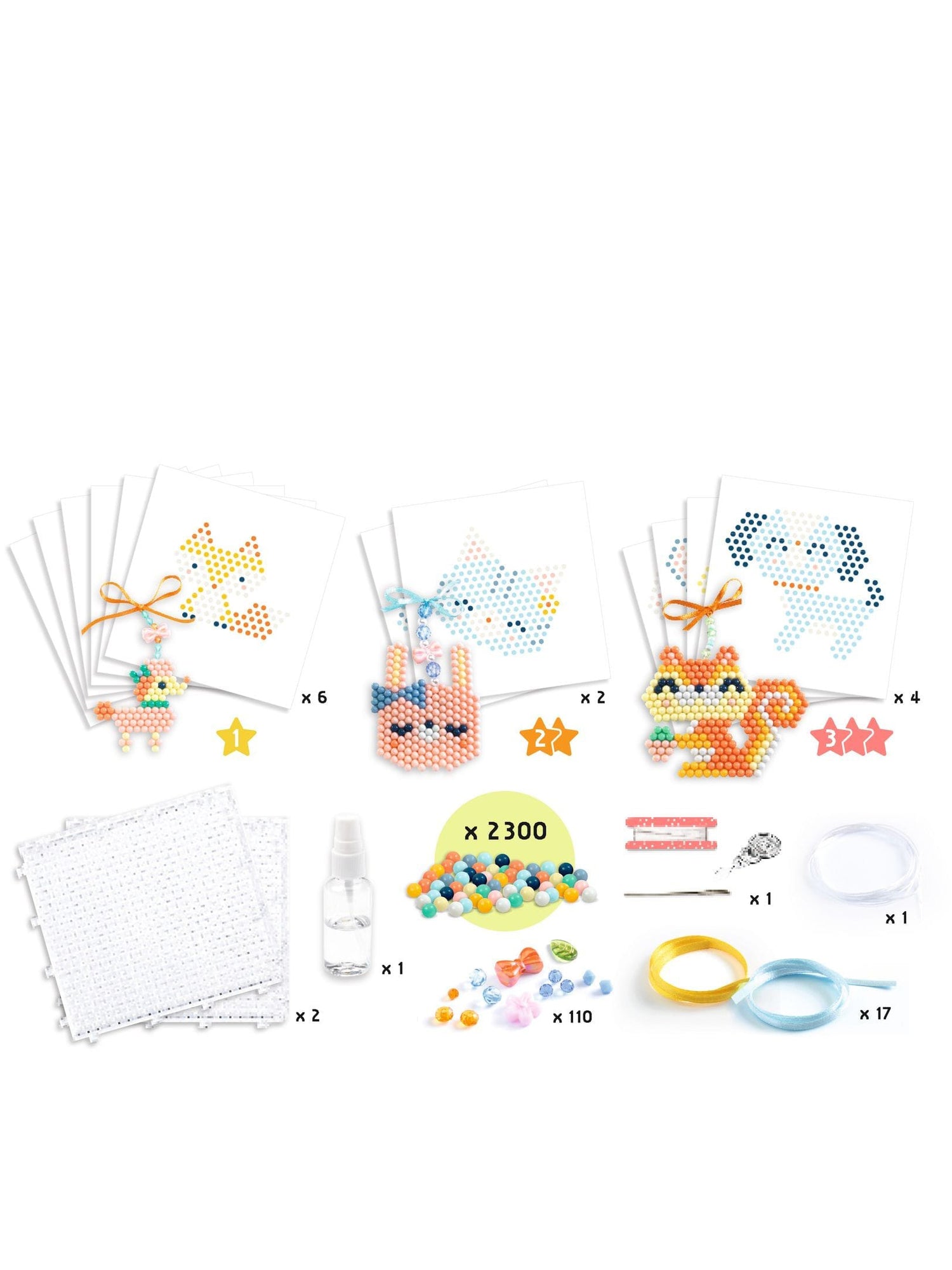 Furry friends - Water beads activity set