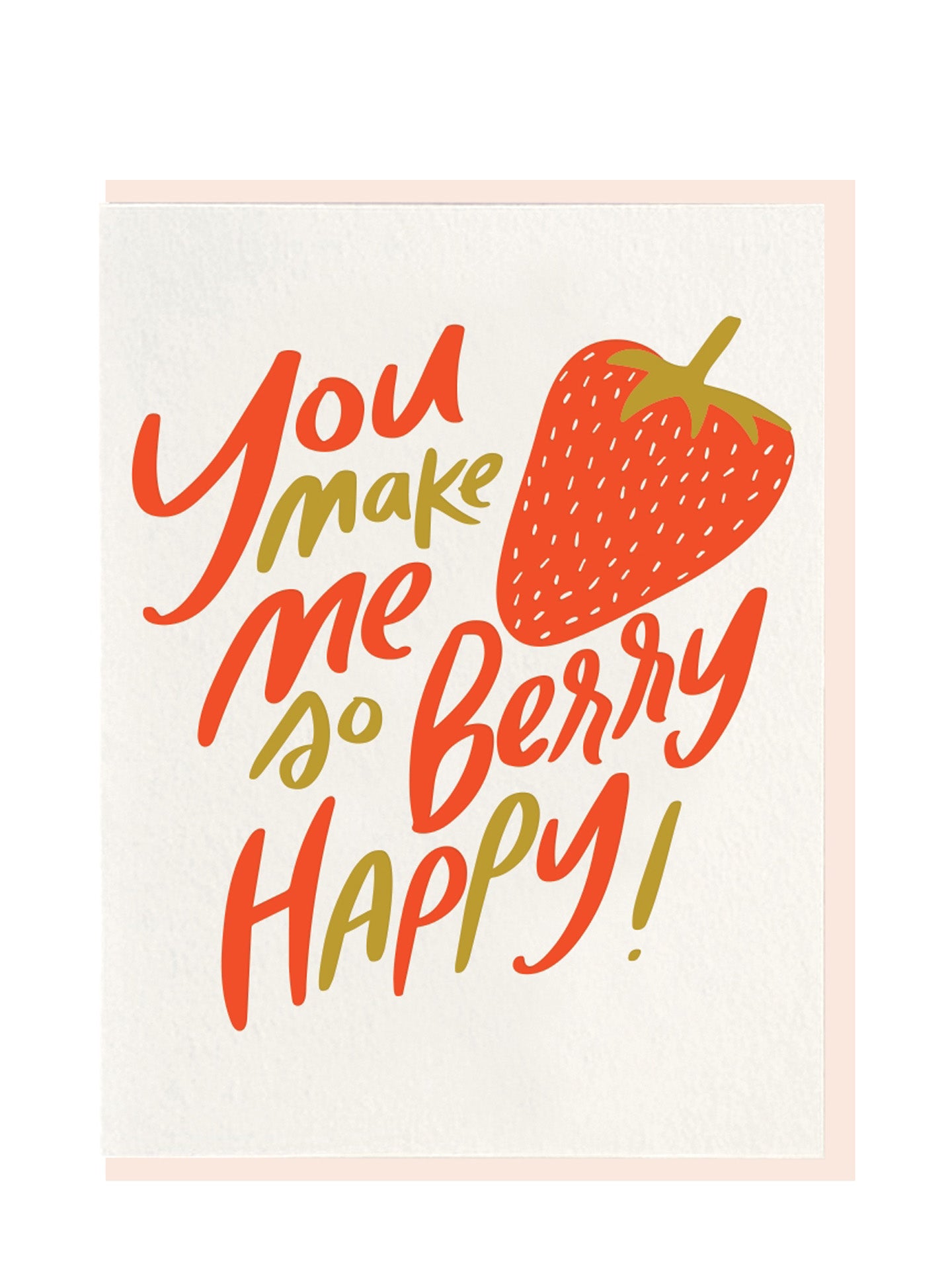 Berry Happy Friendship card