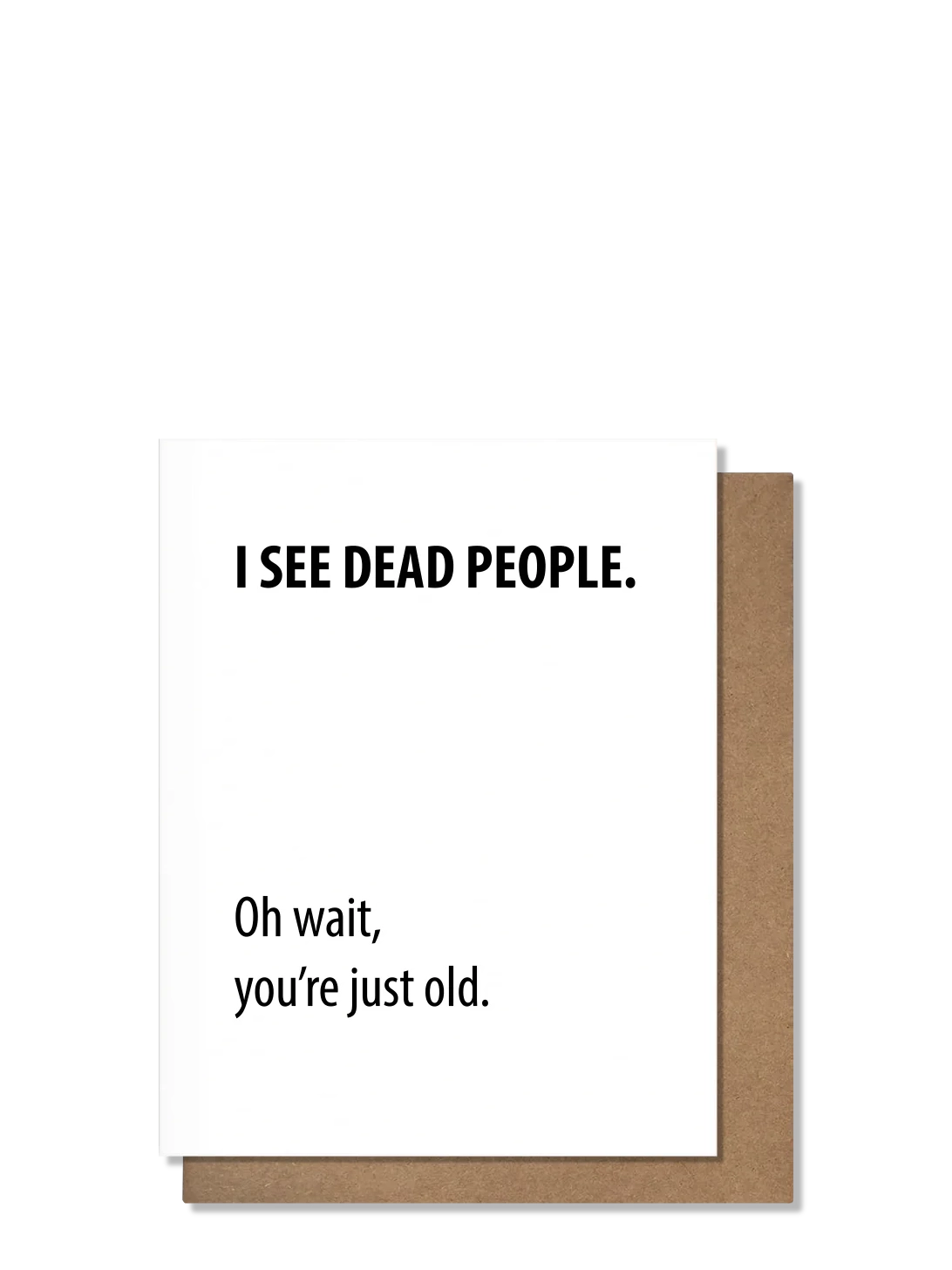 Dead People Birthday Card