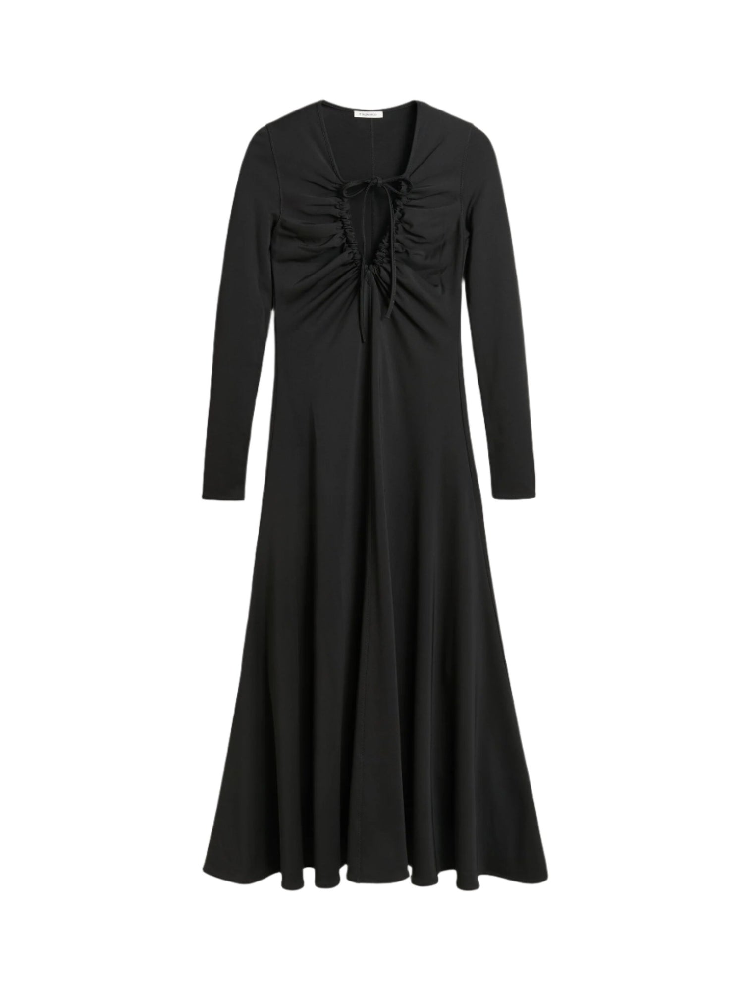 Deija keyhole dress, black