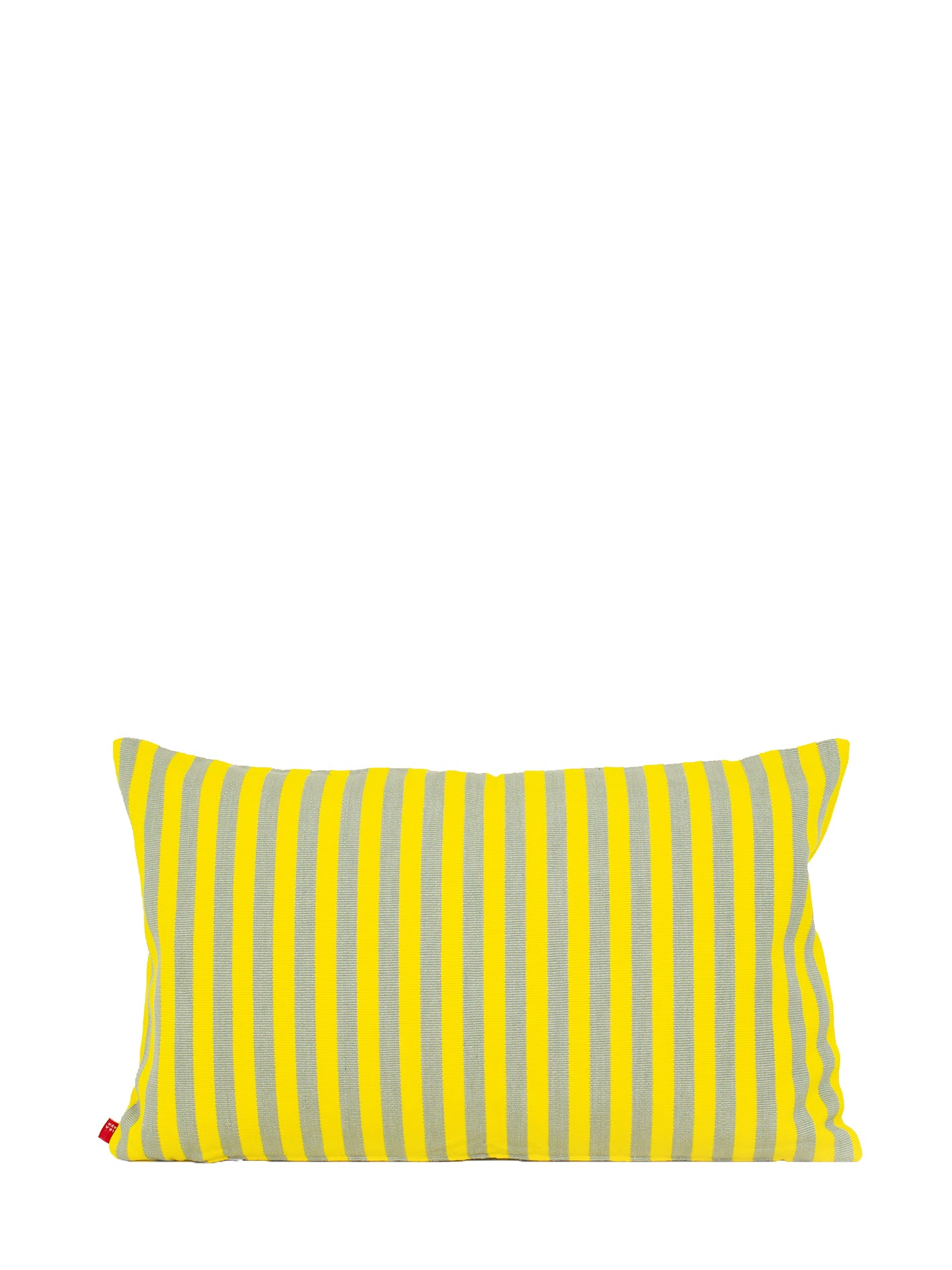 DIANA Cushion (30x50cm), yellow-grey