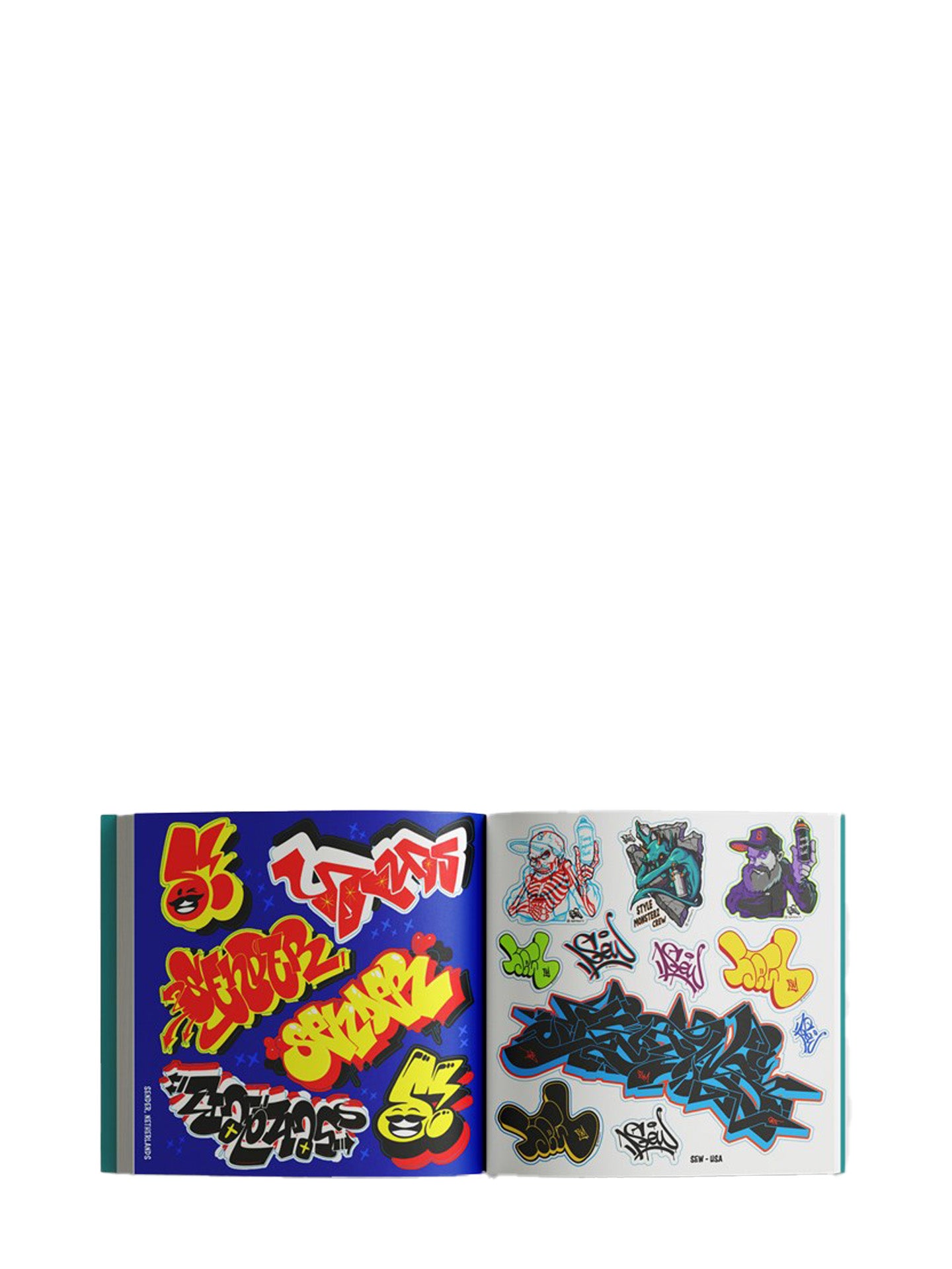 The Graffiti Sticker Book