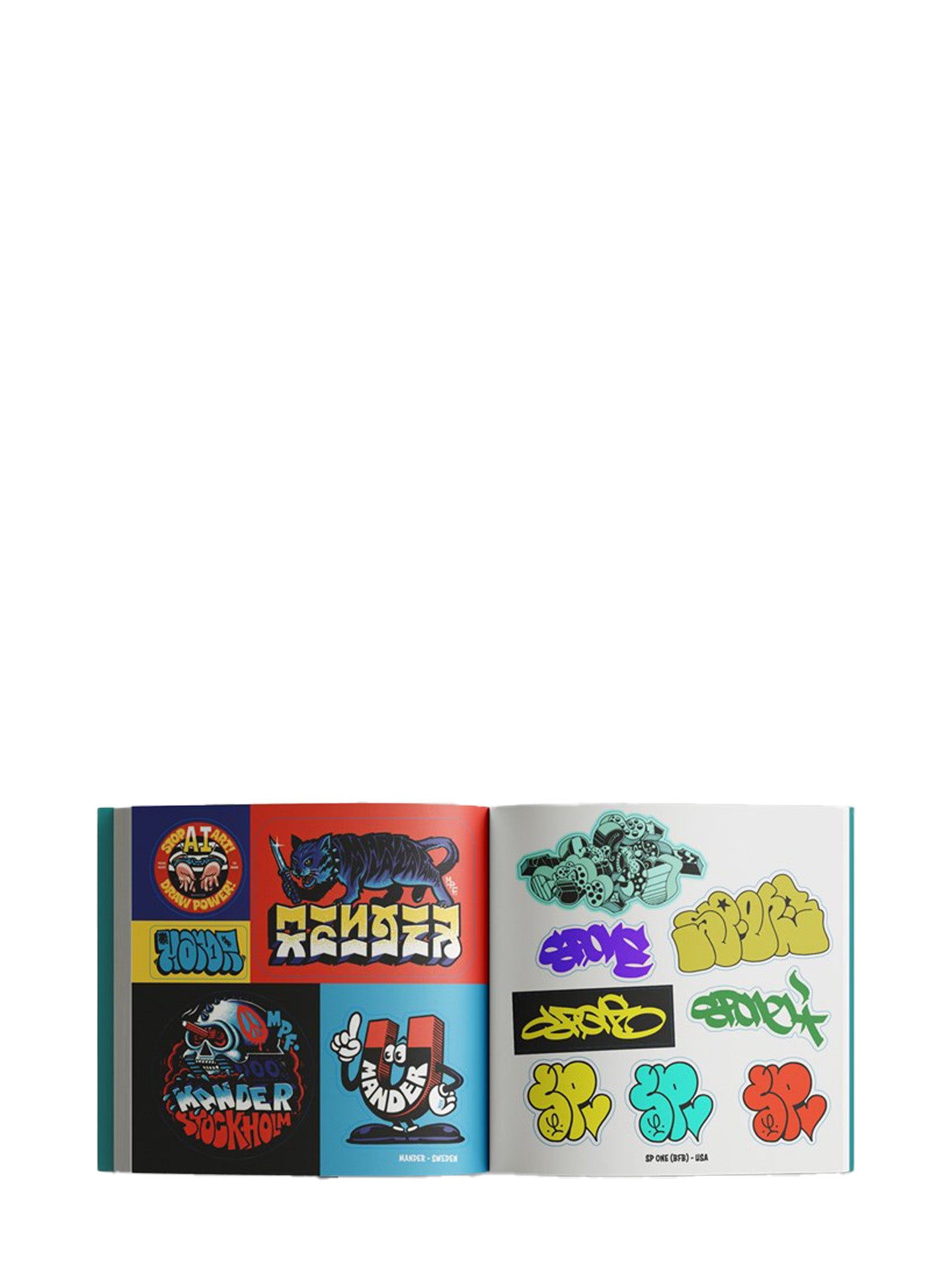 The Graffiti Sticker Book