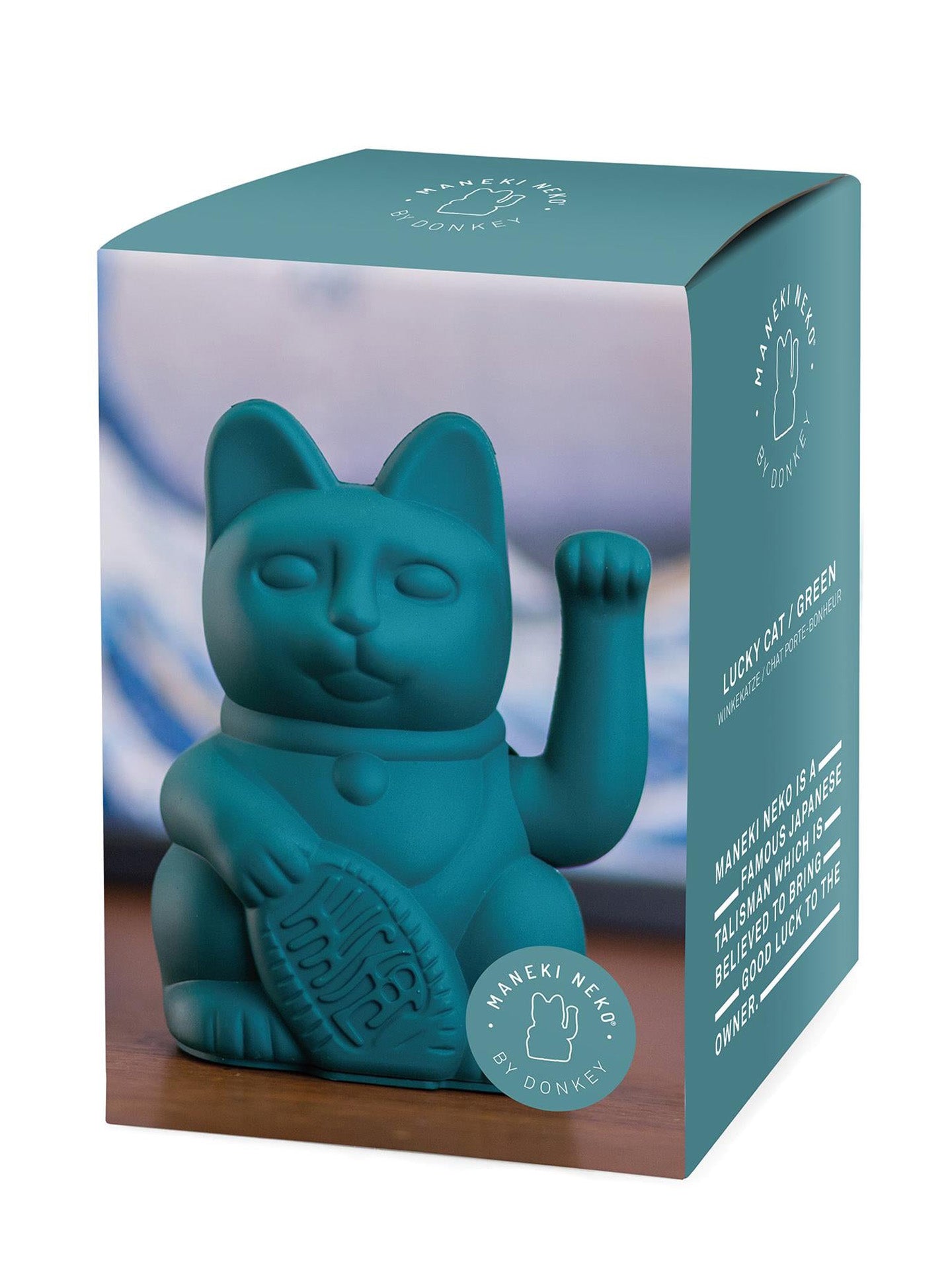 Green lucky cat deals