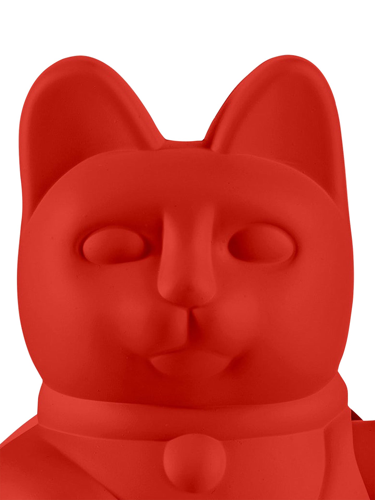 Waving Lucky Cat, Red (courage)