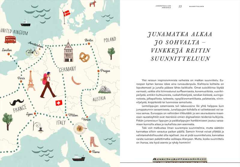 Junamatkailijan käsikirja