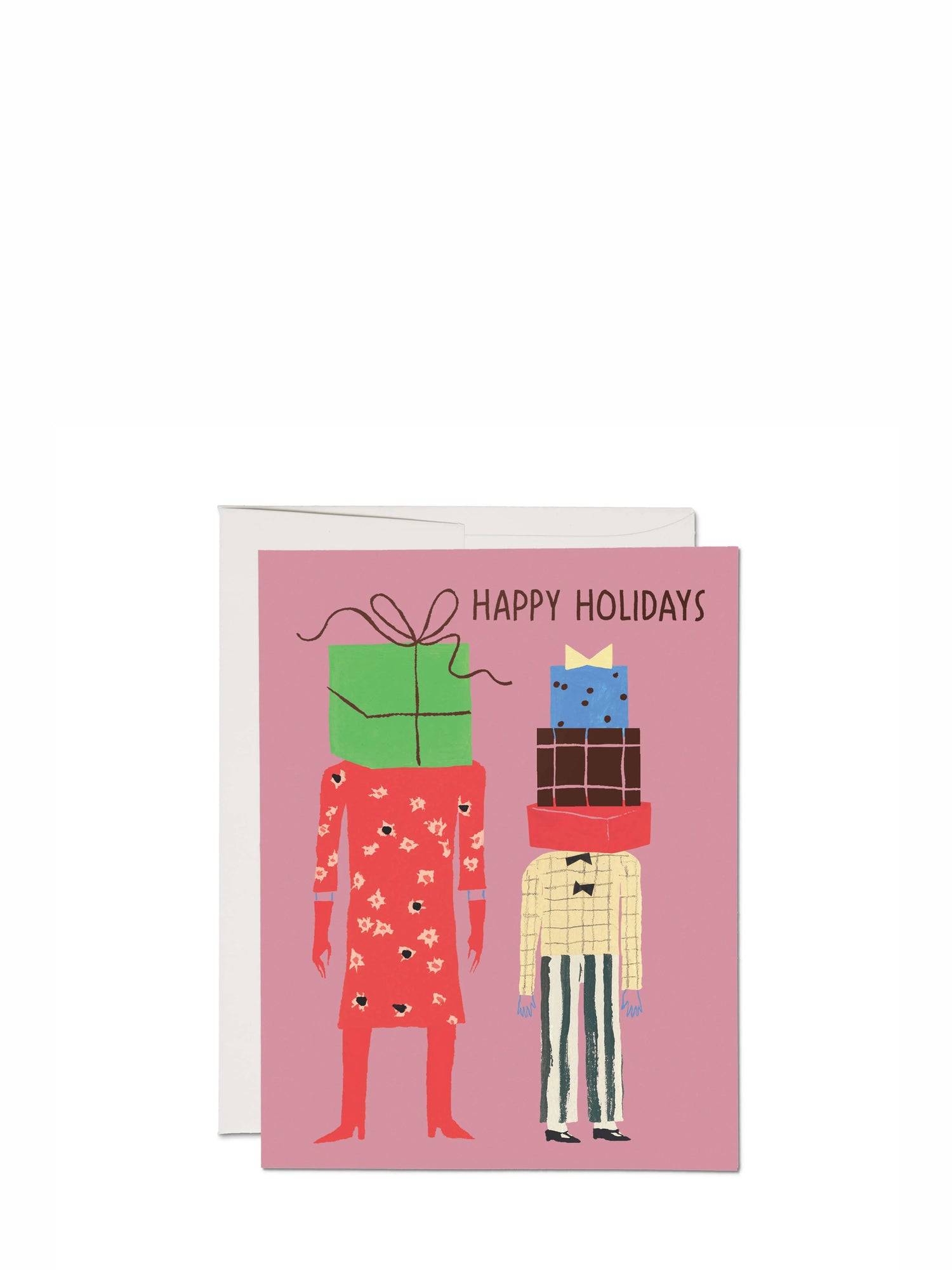 Gift Heads holiday greeting card